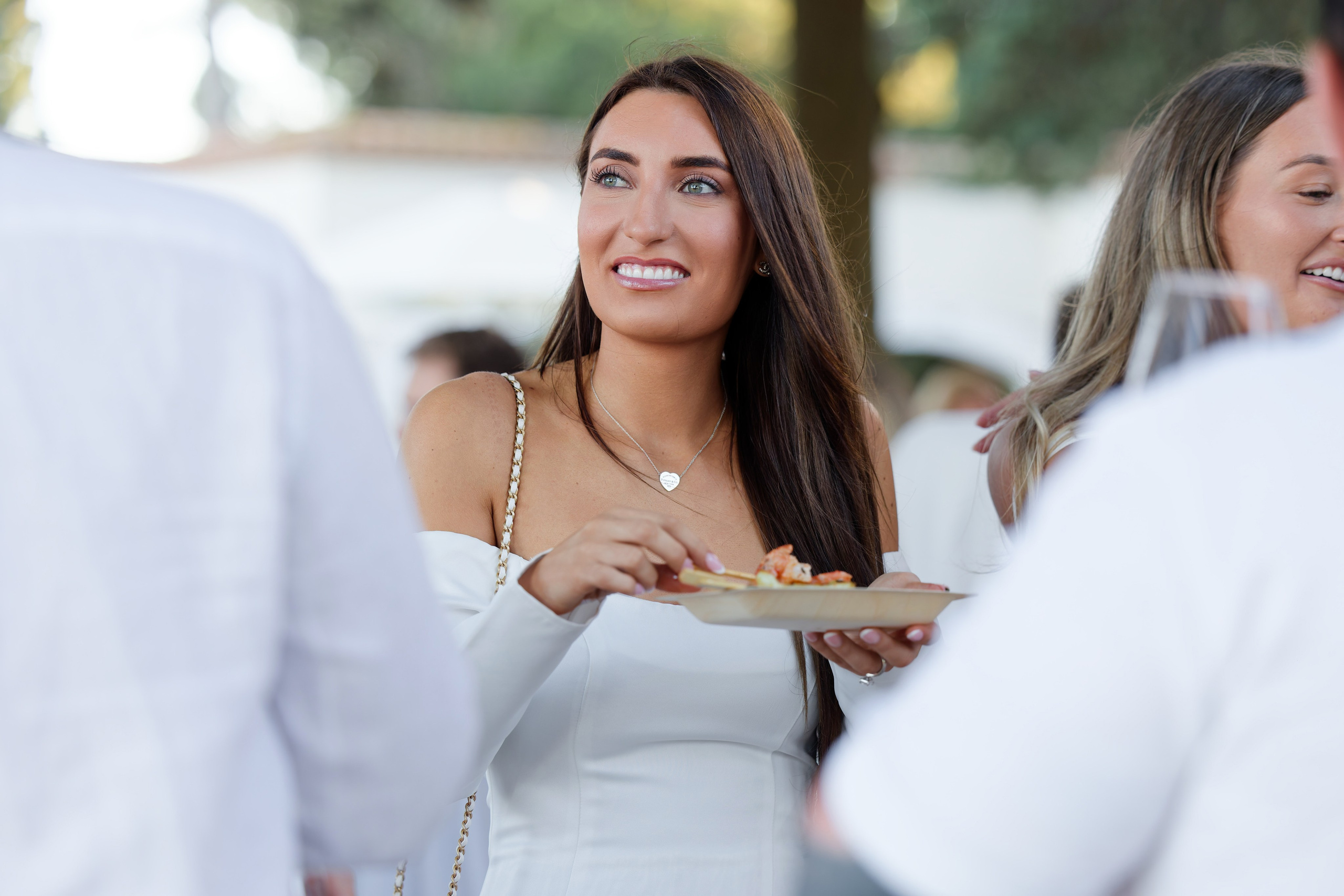 Welcome dinner at Château l’Hospitalet. Destination Wedding Photographer — Nikita Burtsev