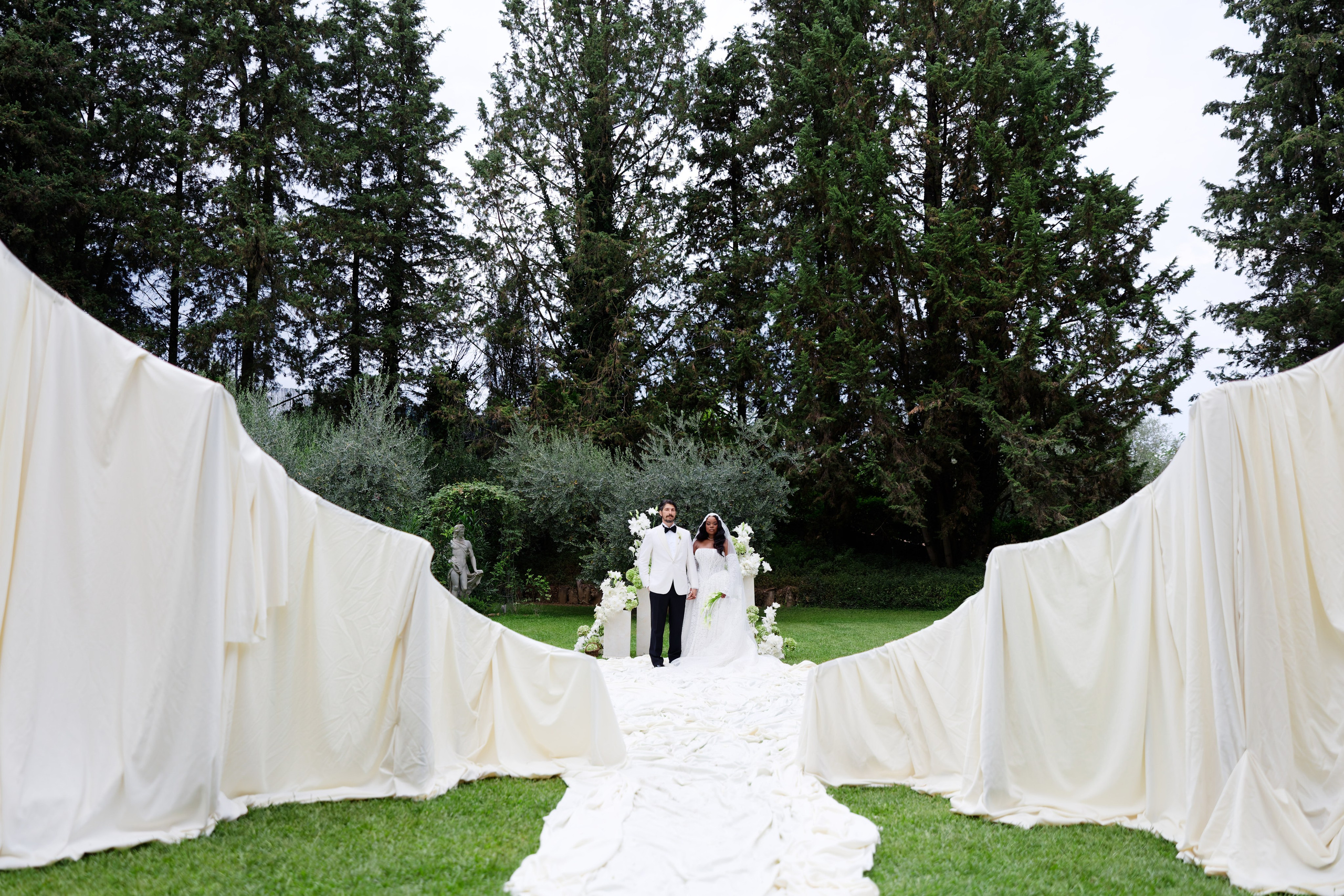 Wedding at Villa Merlo Nero, Florence, Italy. Destination Wedding Photographer — Nikita Burtsev