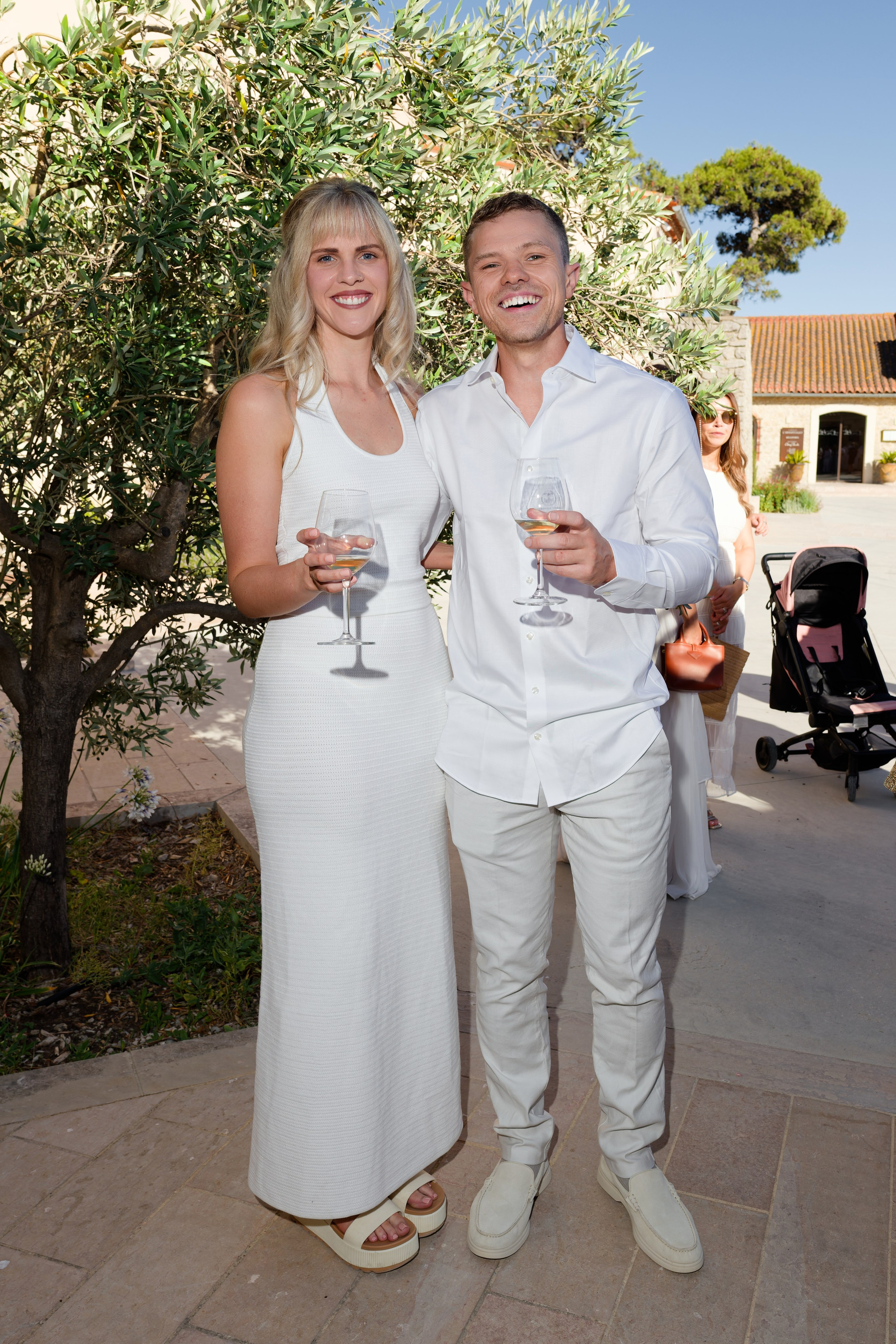 Welcome dinner at Château l’Hospitalet. Destination Wedding Photographer — Nikita Burtsev