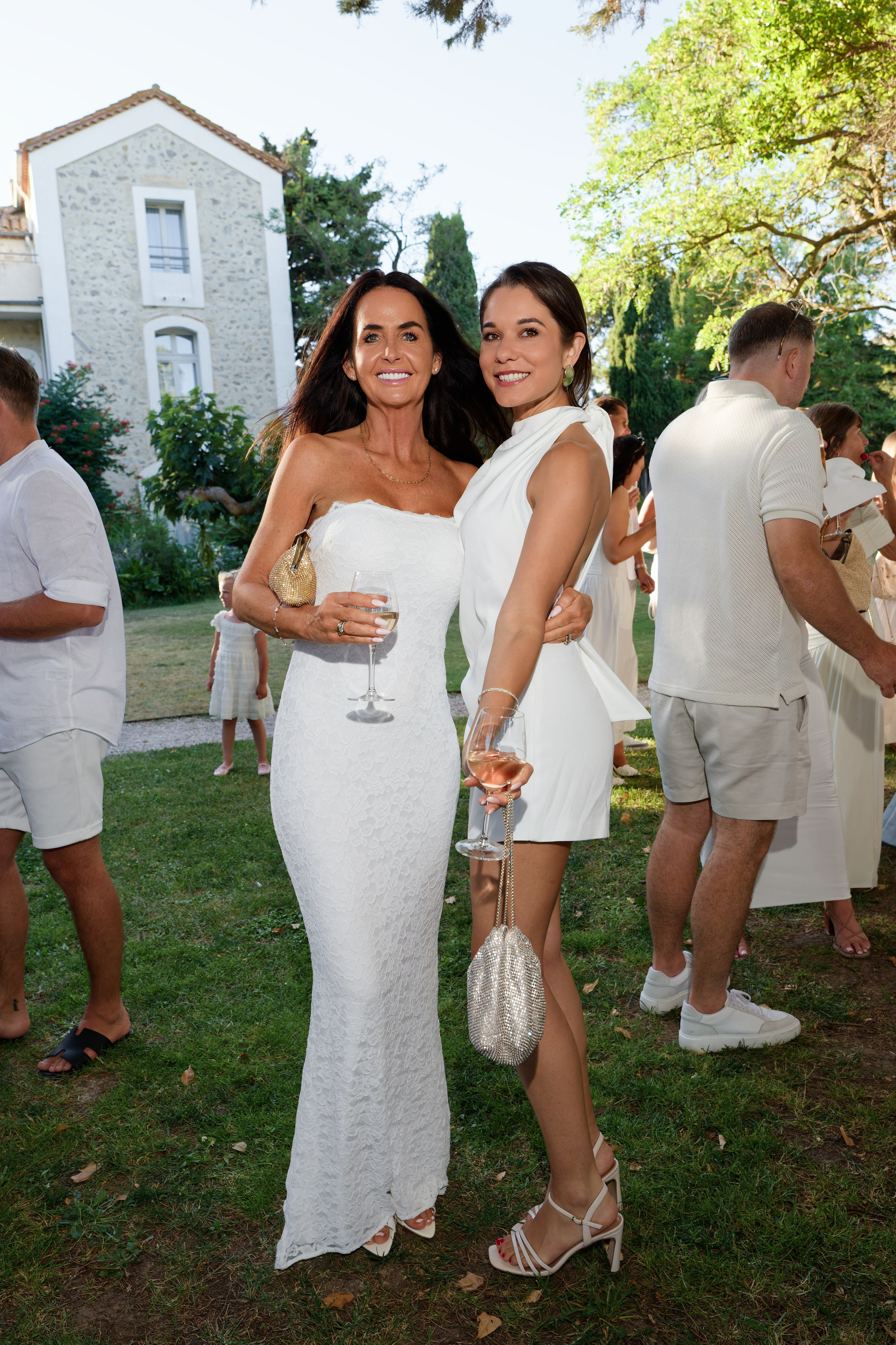 Welcome dinner at Château l’Hospitalet. Destination Wedding Photographer — Nikita Burtsev