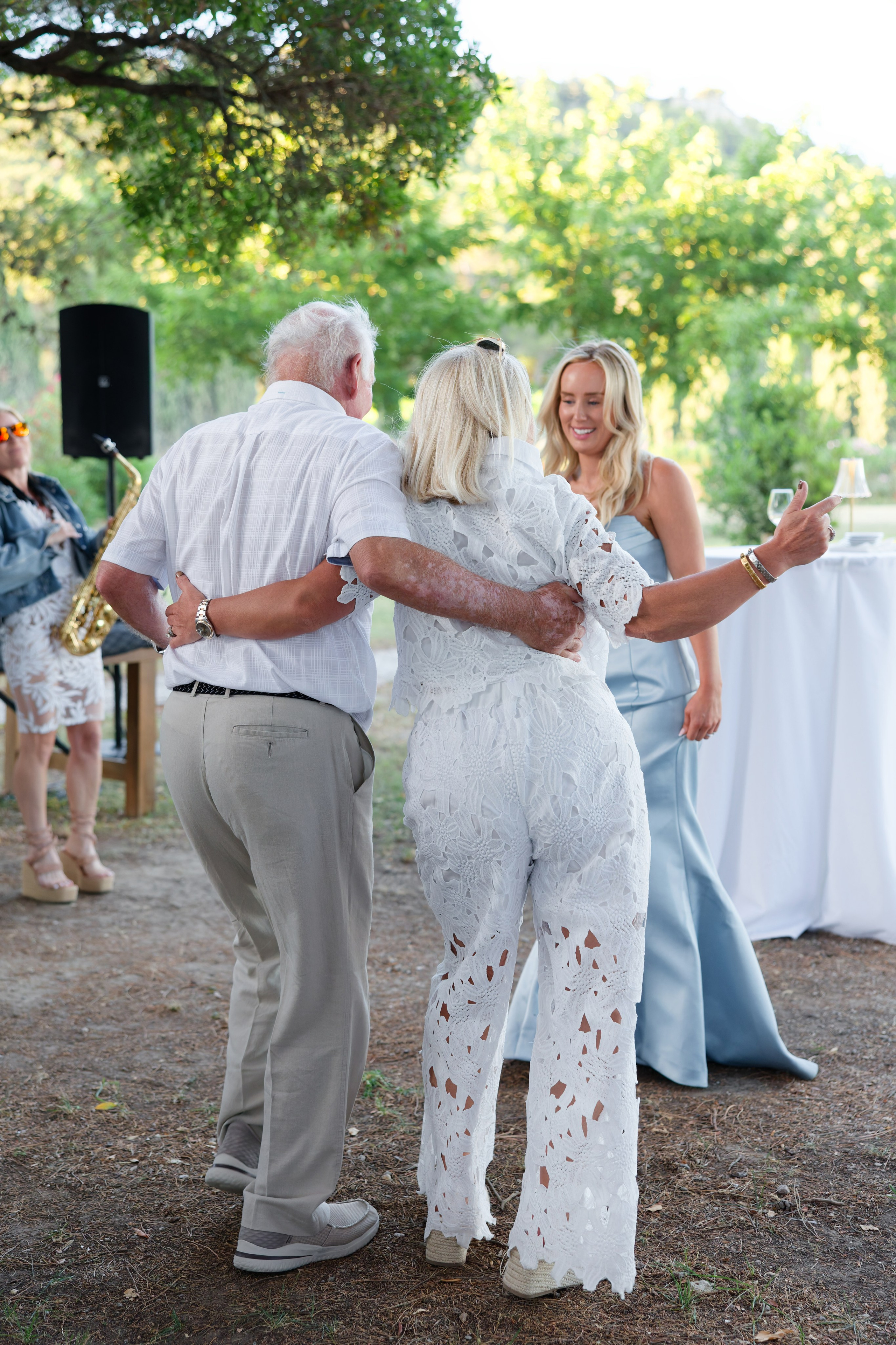 Welcome dinner at Château l’Hospitalet. Destination Wedding Photographer — Nikita Burtsev