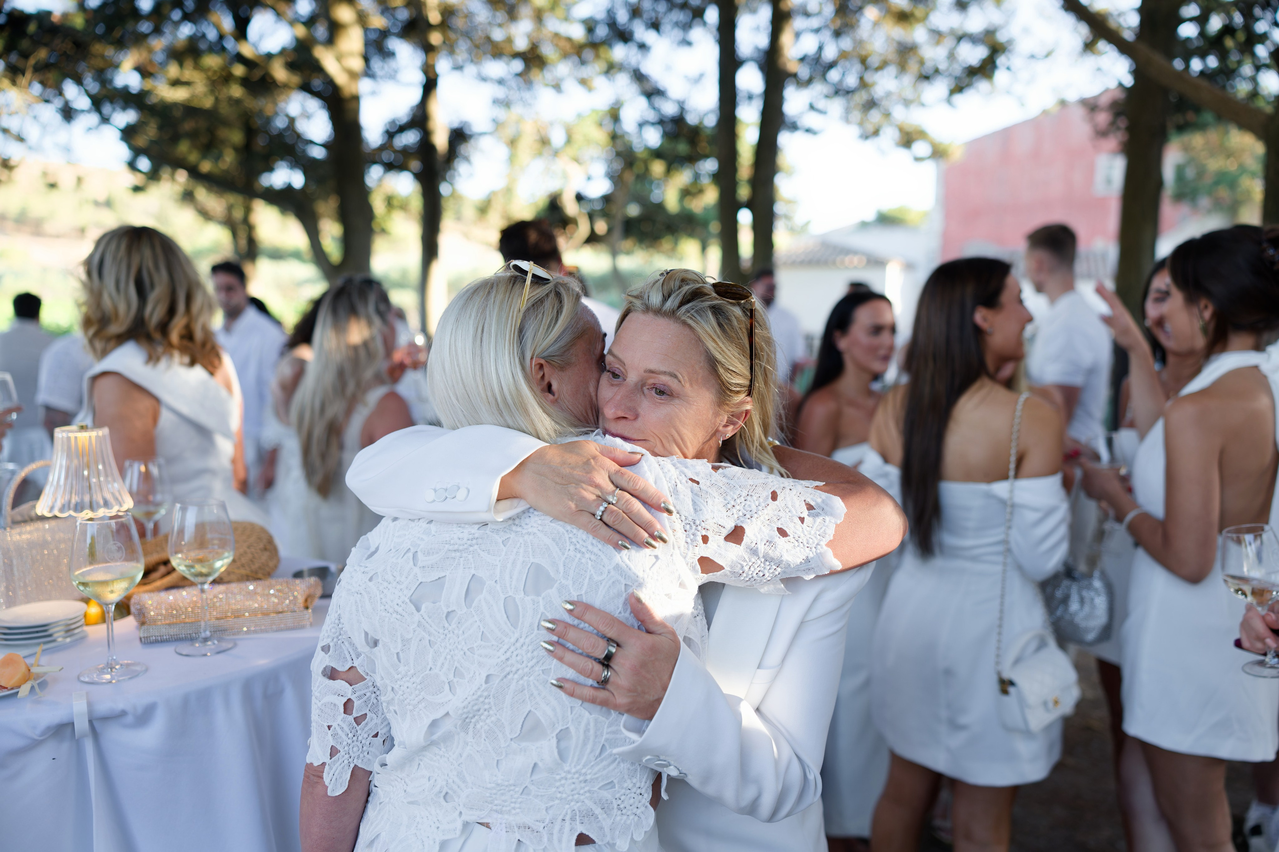 Welcome dinner at Château l’Hospitalet. Destination Wedding Photographer — Nikita Burtsev