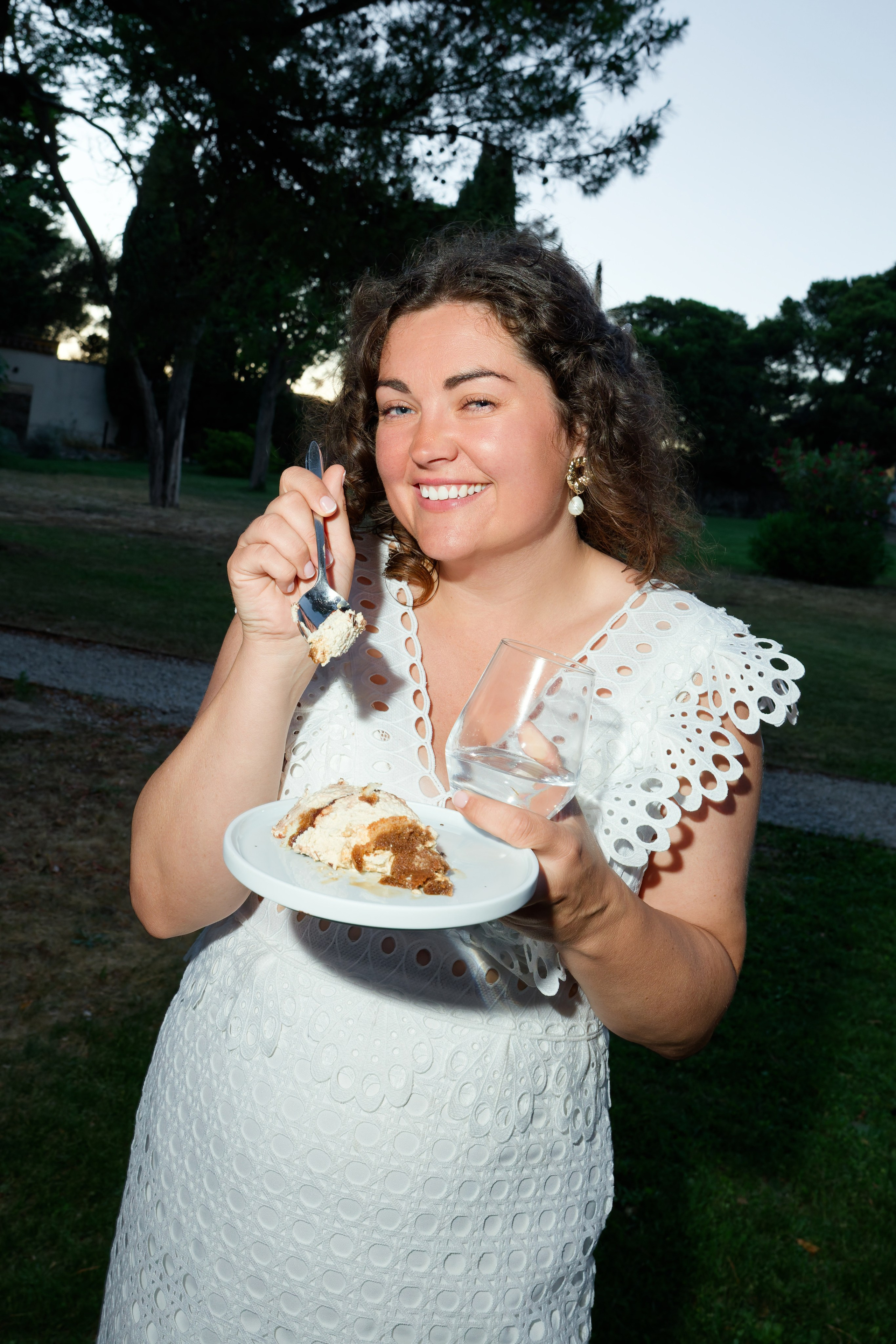 Welcome dinner at Château l’Hospitalet. Destination Wedding Photographer — Nikita Burtsev