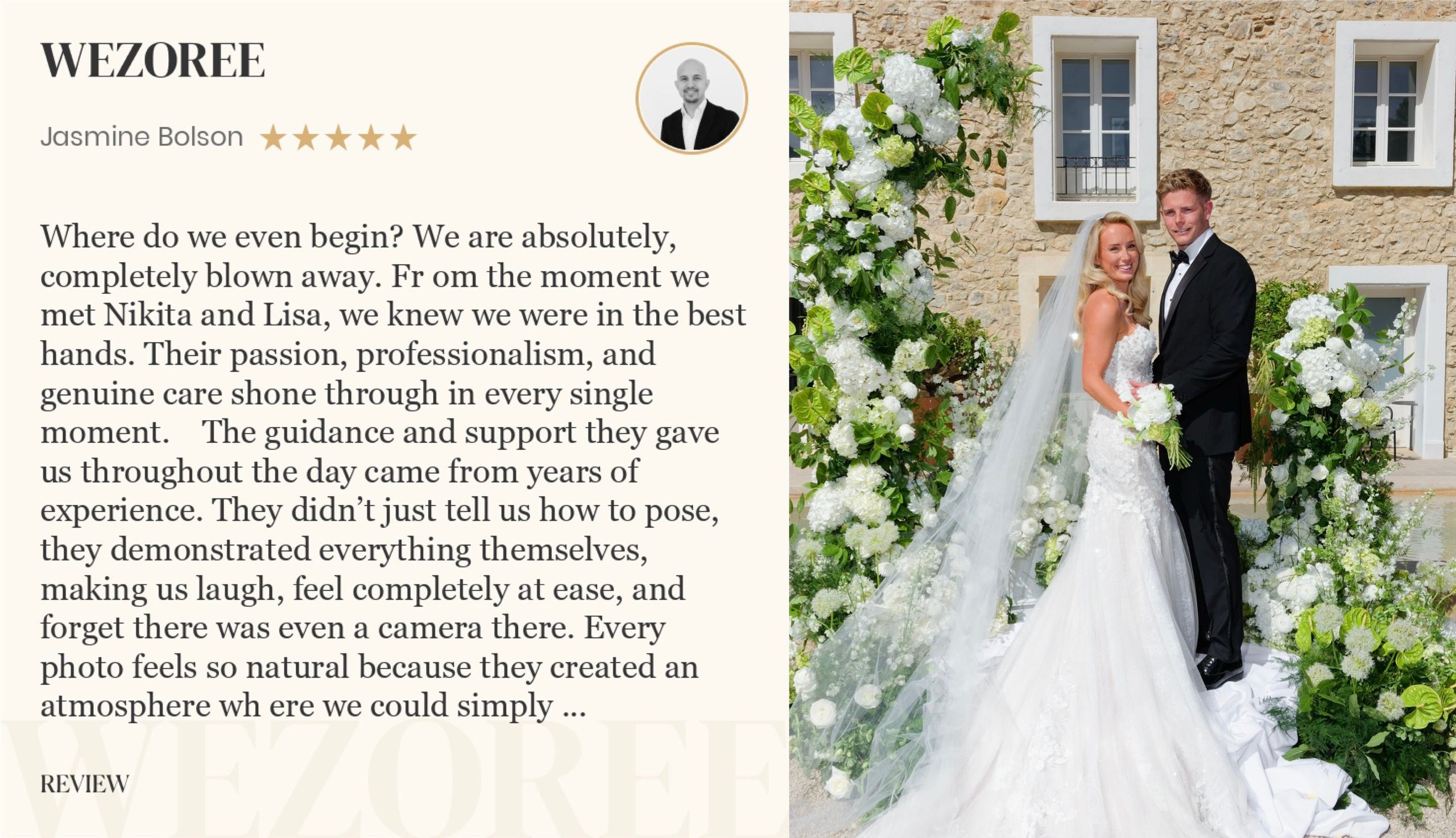 Reviews. Destination Wedding Photographer — Nikita Burtsev