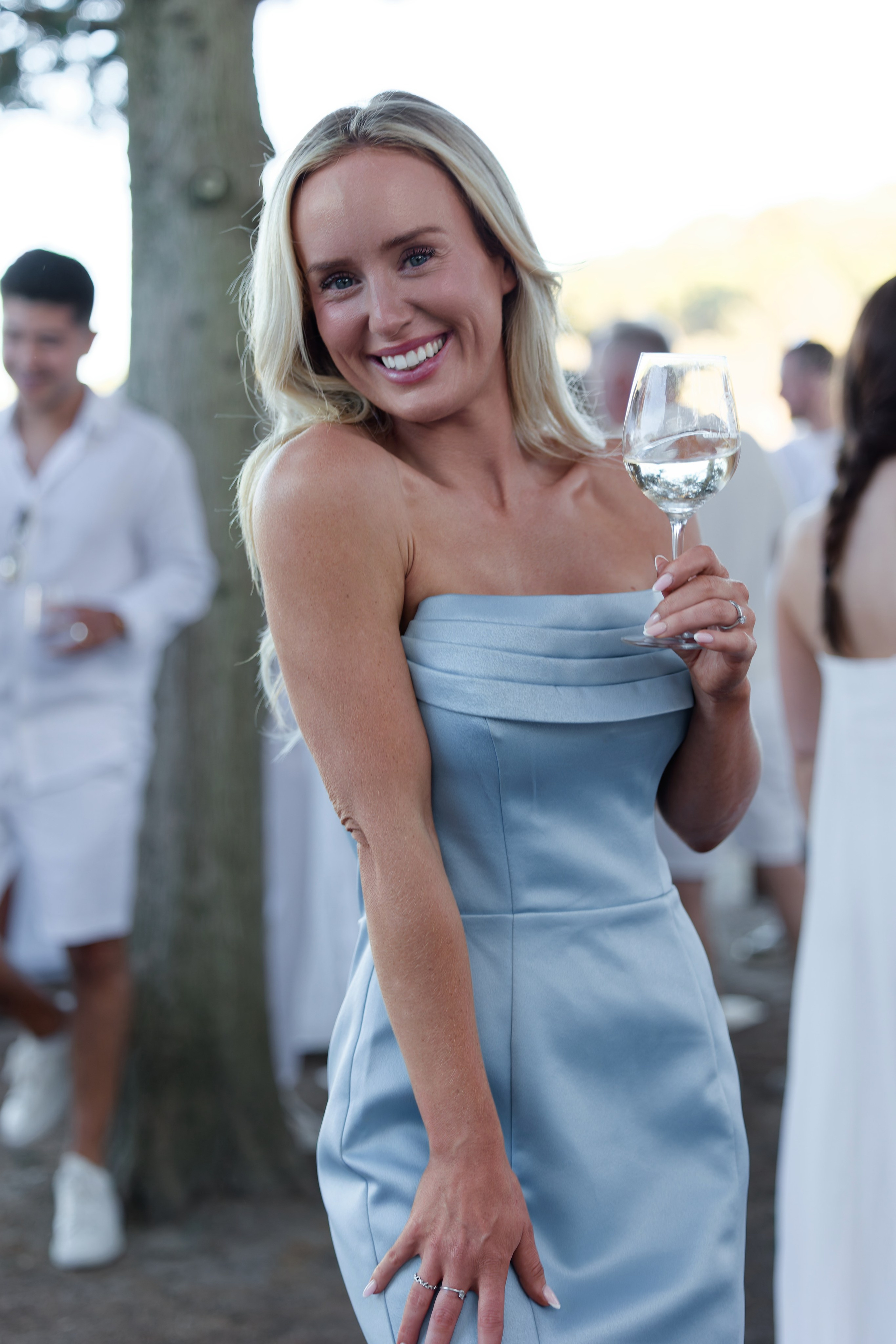 Welcome dinner at Château l’Hospitalet. Destination Wedding Photographer — Nikita Burtsev