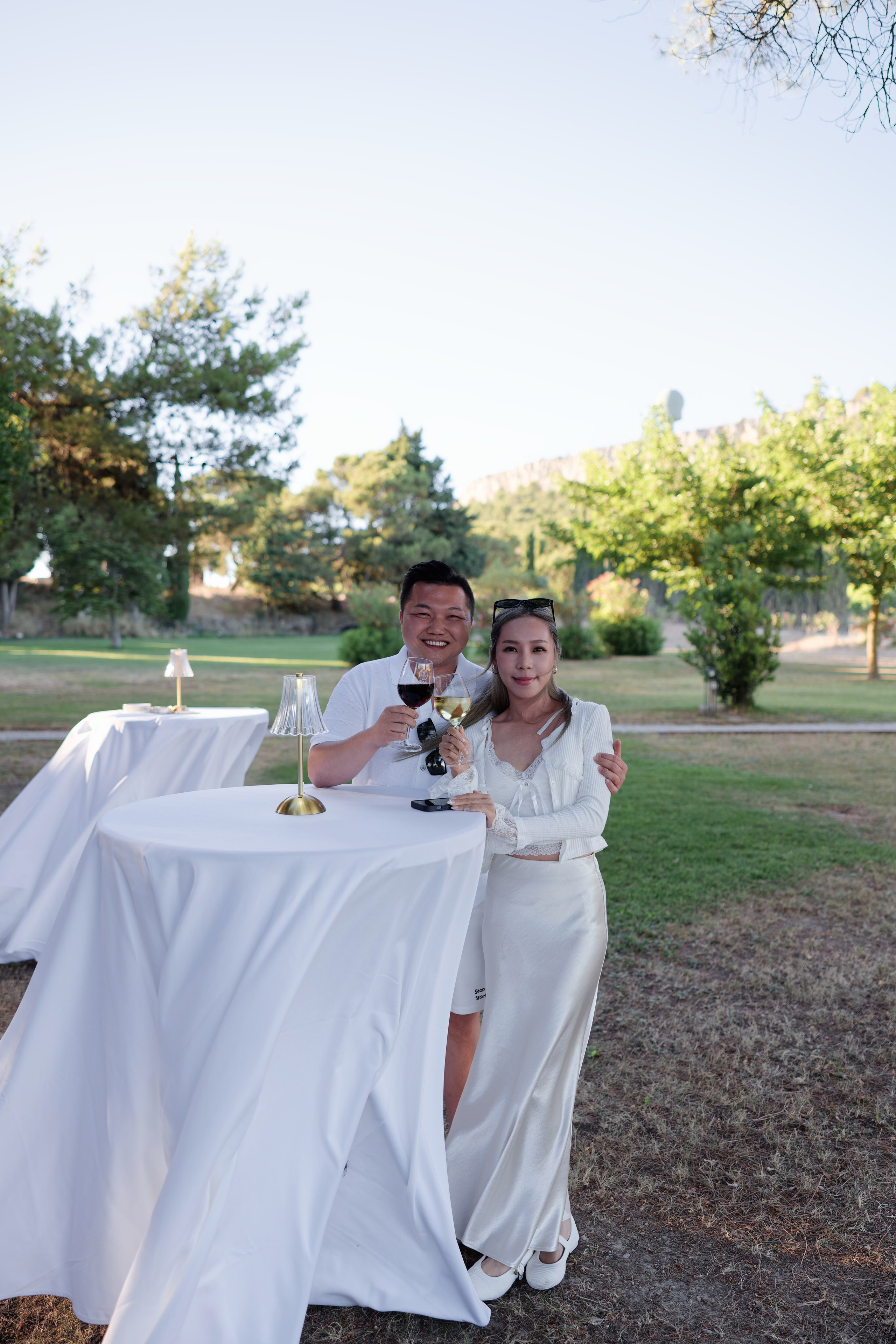 Welcome dinner at Château l’Hospitalet. Destination Wedding Photographer — Nikita Burtsev