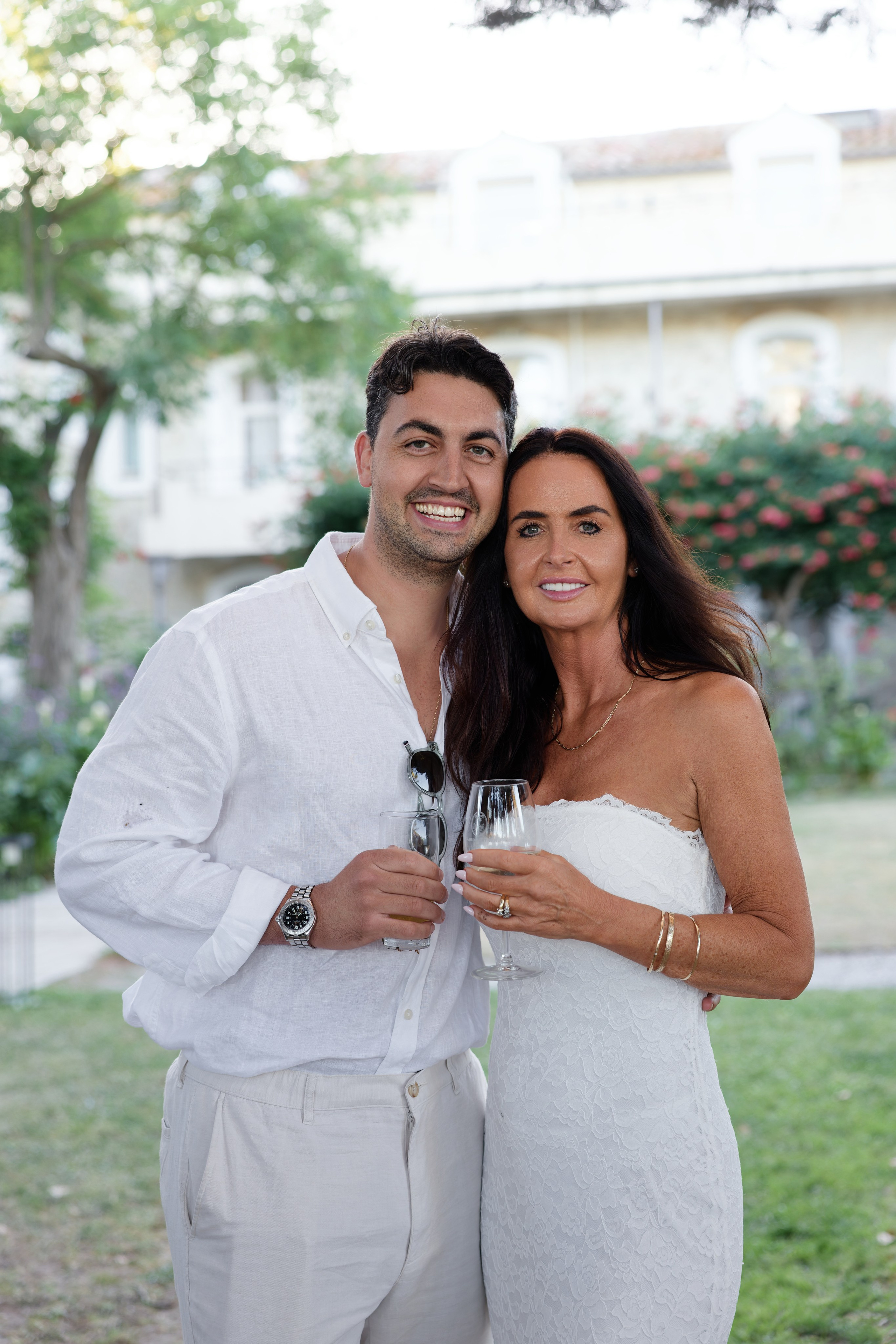 Welcome dinner at Château l’Hospitalet. Destination Wedding Photographer — Nikita Burtsev