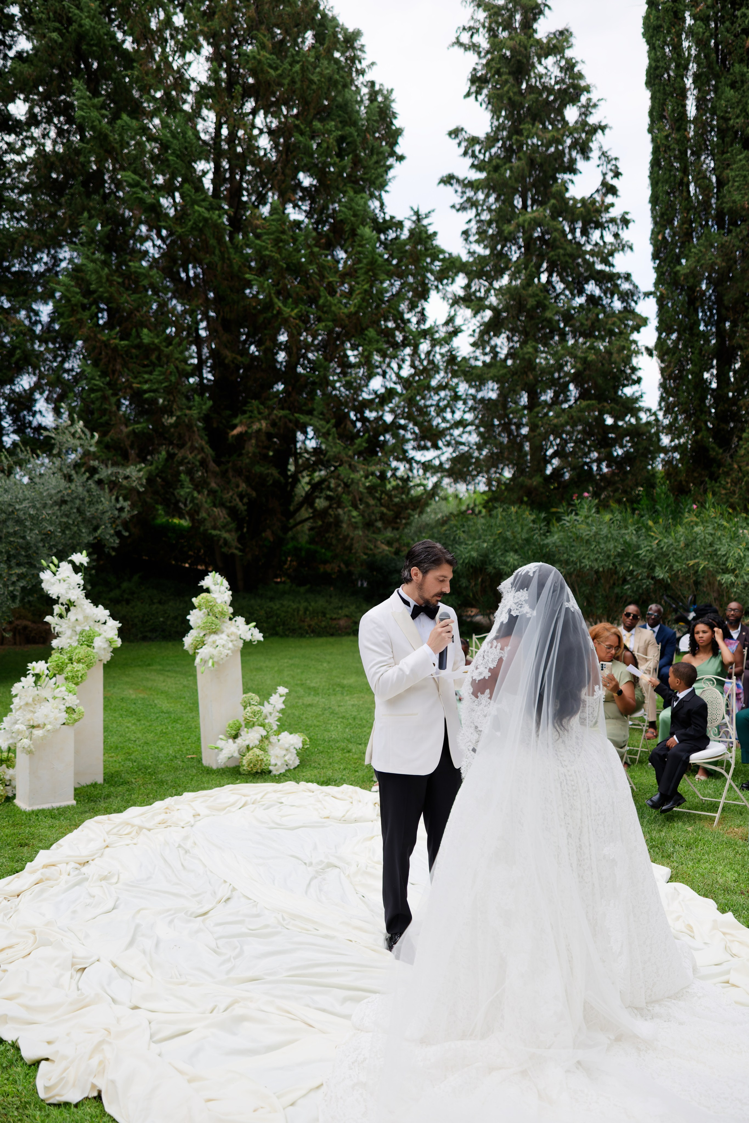 Wedding at Villa Merlo Nero, Florence, Italy. Destination Wedding Photographer — Nikita Burtsev
