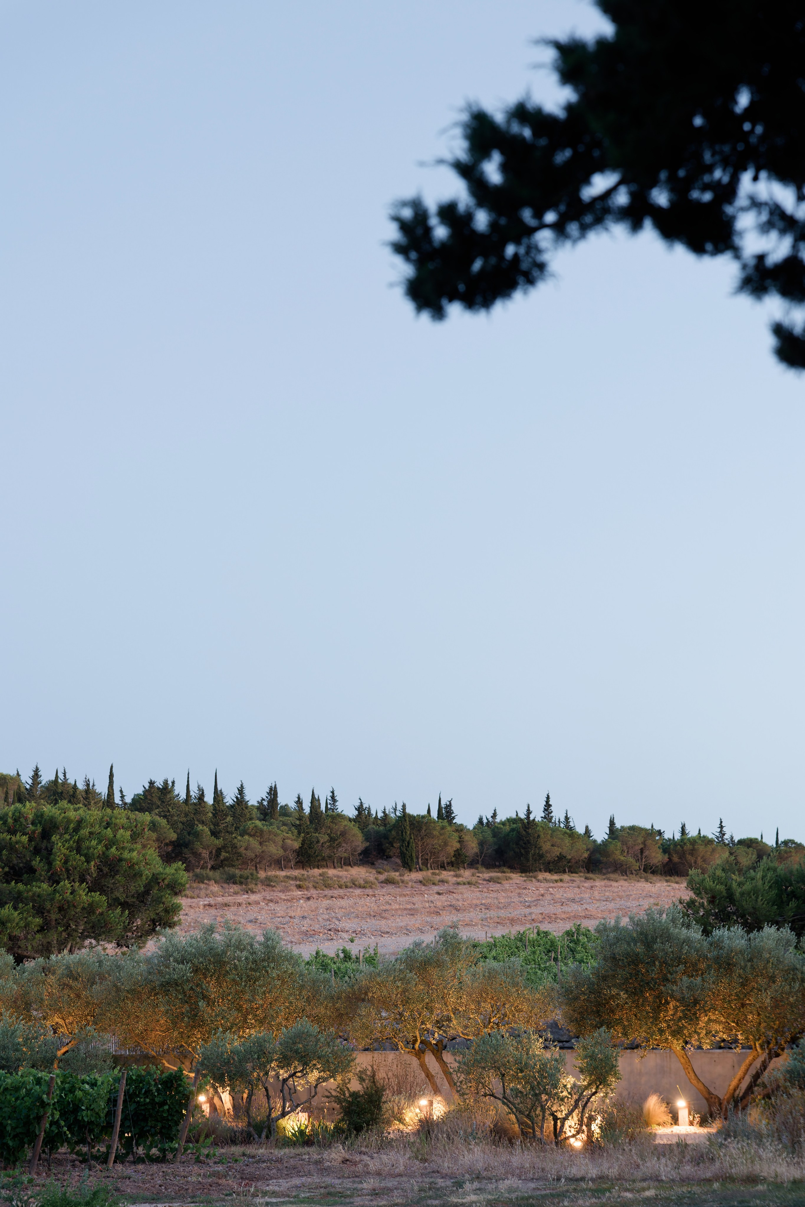 Welcome dinner at Château l’Hospitalet. Destination Wedding Photographer — Nikita Burtsev