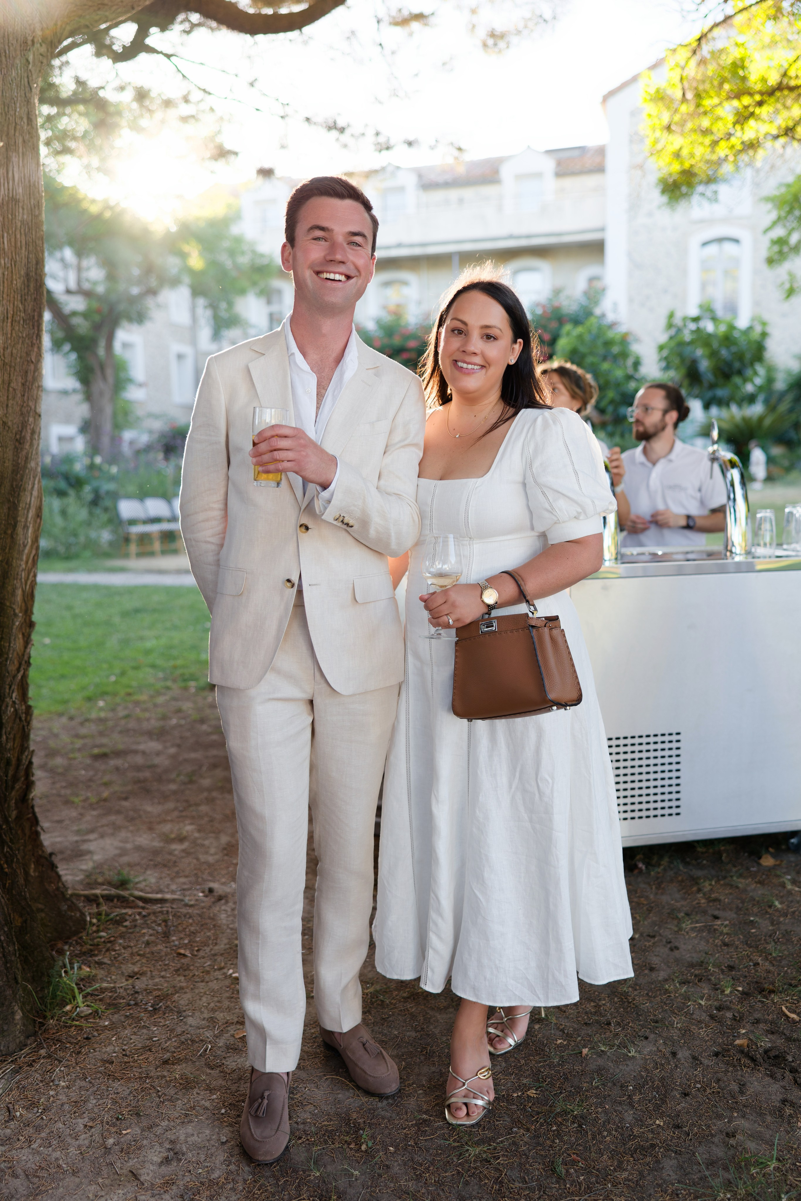Welcome dinner at Château l’Hospitalet. Destination Wedding Photographer — Nikita Burtsev