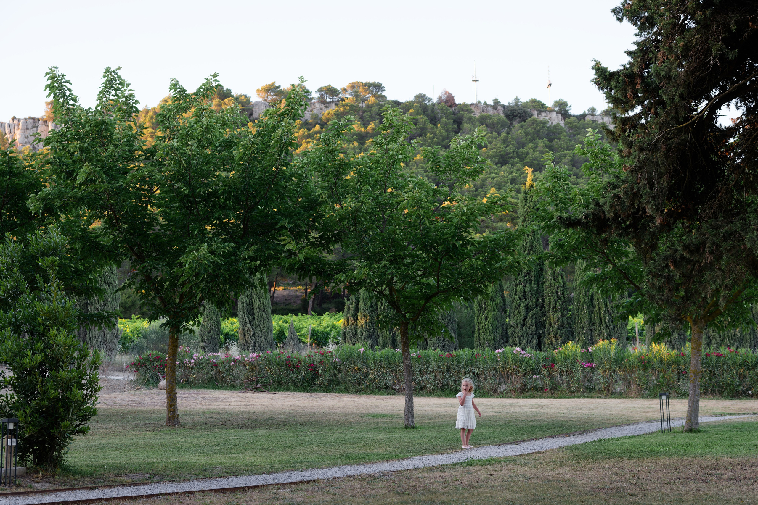Welcome dinner at Château l’Hospitalet. Destination Wedding Photographer — Nikita Burtsev
