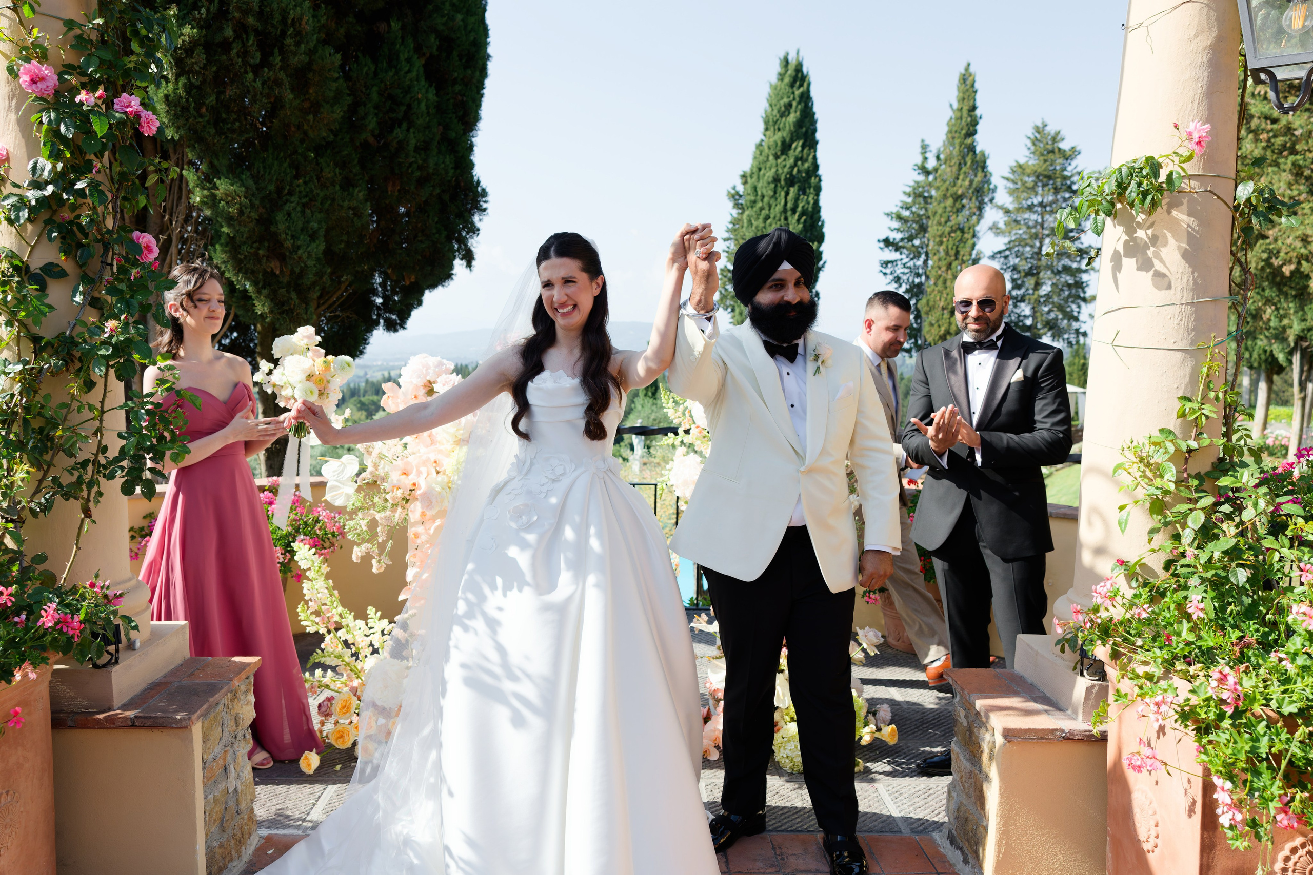 Wedding at Antica Fattoria di Paterno. Destination Wedding Photographer — Nikita Burtsev