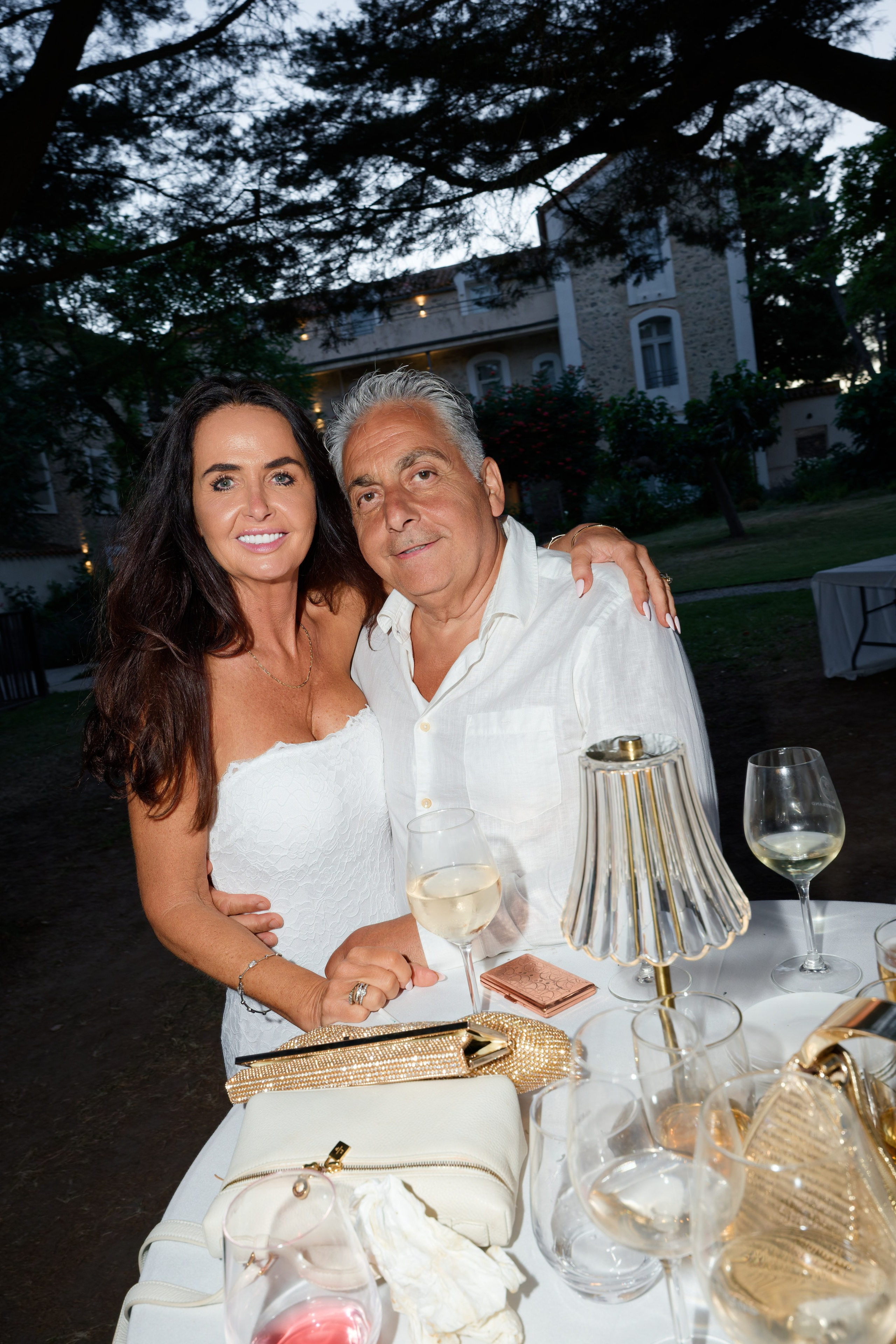Welcome dinner at Château l’Hospitalet. Destination Wedding Photographer — Nikita Burtsev