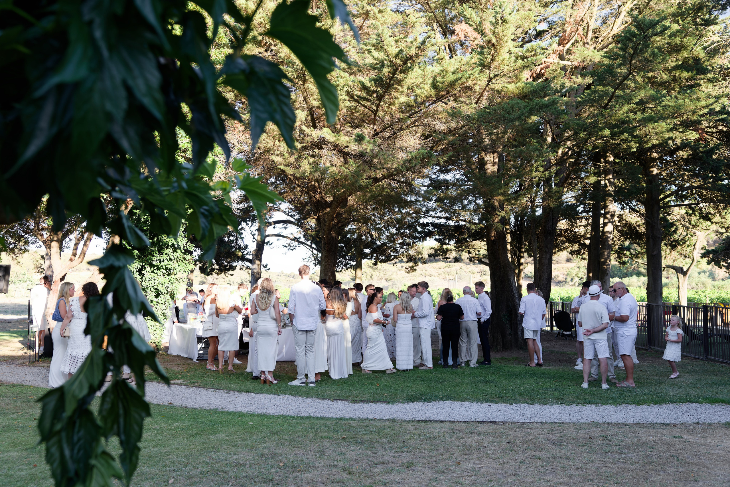 Welcome dinner at Château l’Hospitalet. Destination Wedding Photographer — Nikita Burtsev