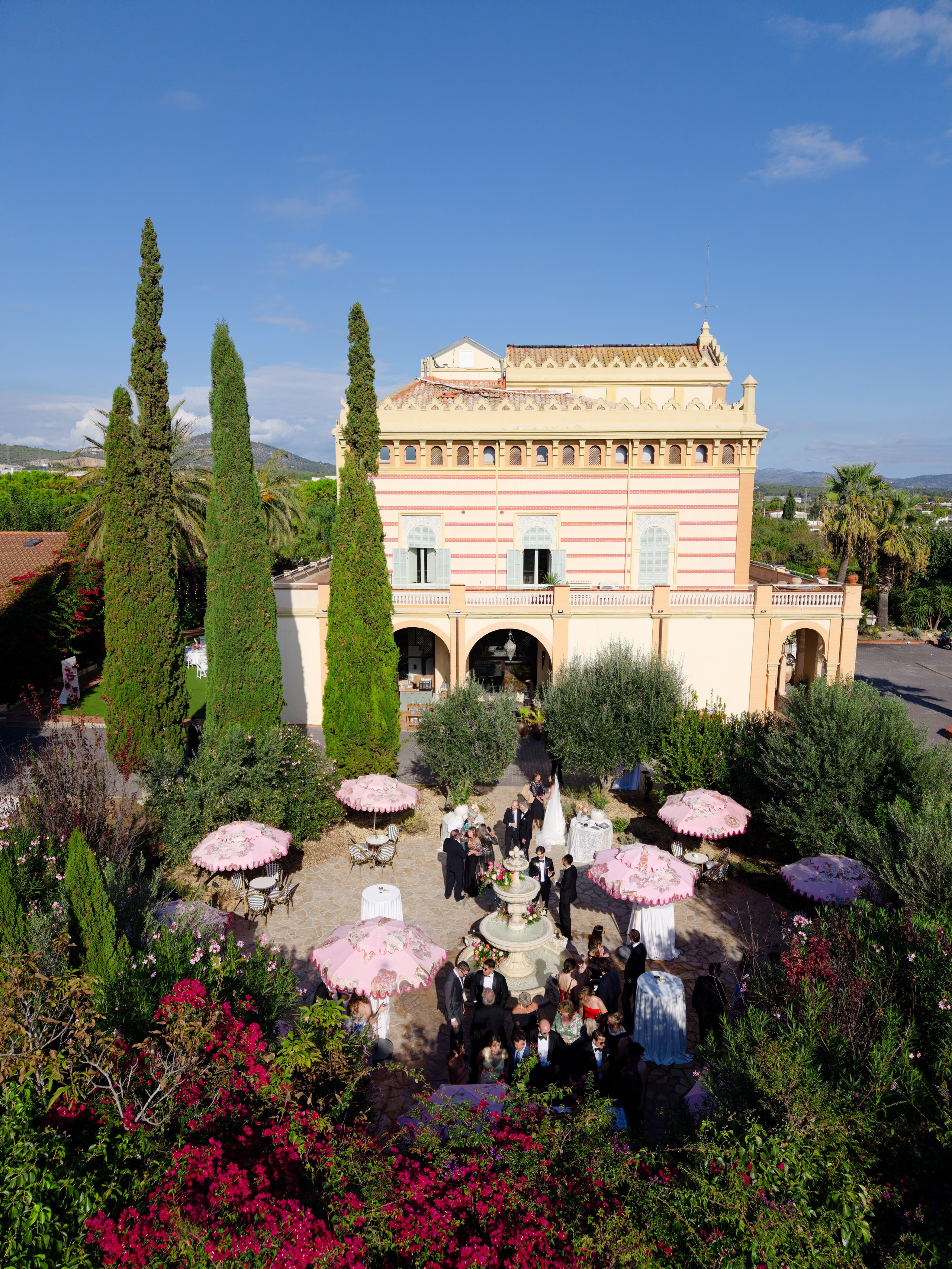Wedding at Gran Villa Rosa in Barcelona PREVIEW. Destination Wedding Photographer — Nikita Burtsev