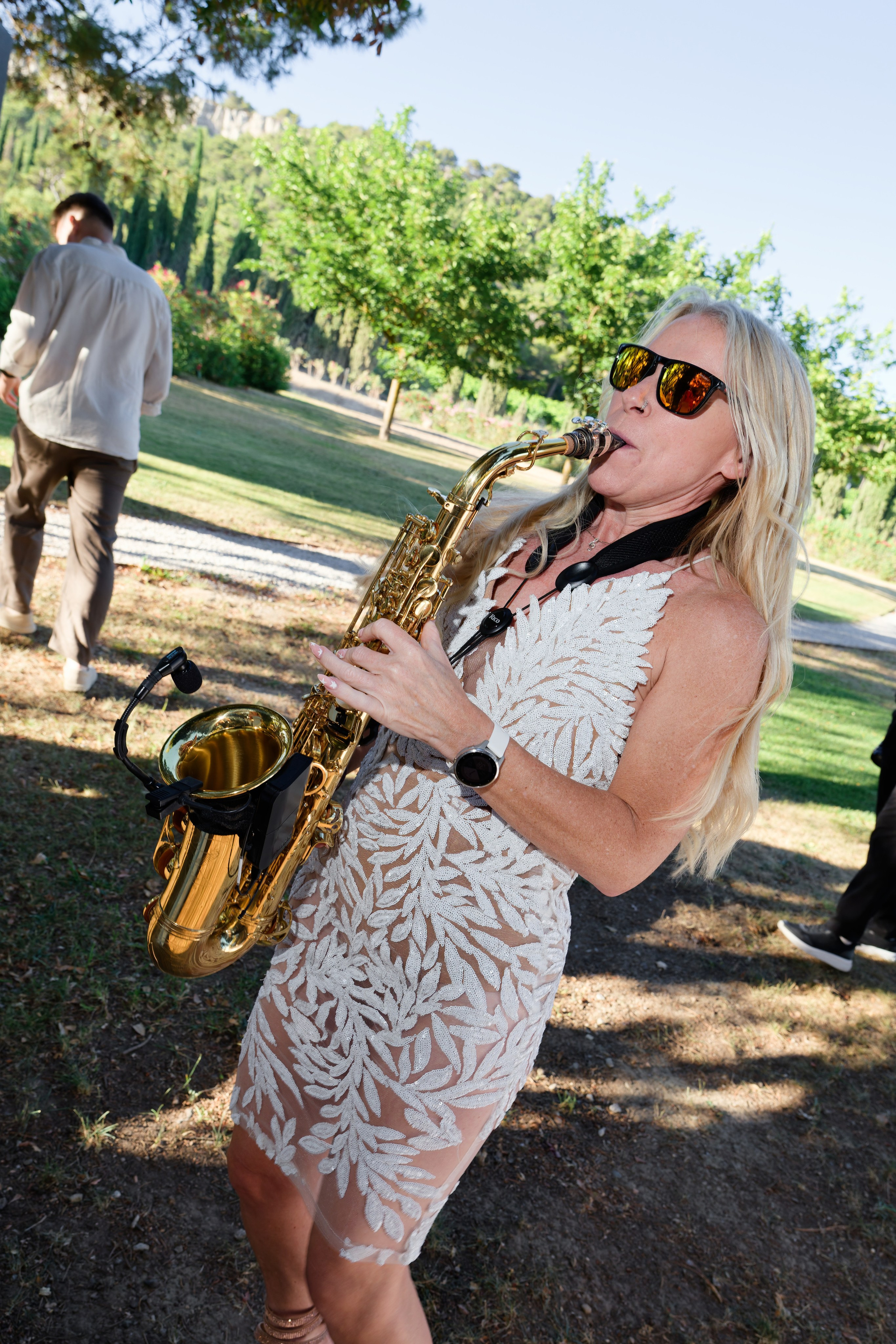 Welcome dinner at Château l’Hospitalet. Destination Wedding Photographer — Nikita Burtsev