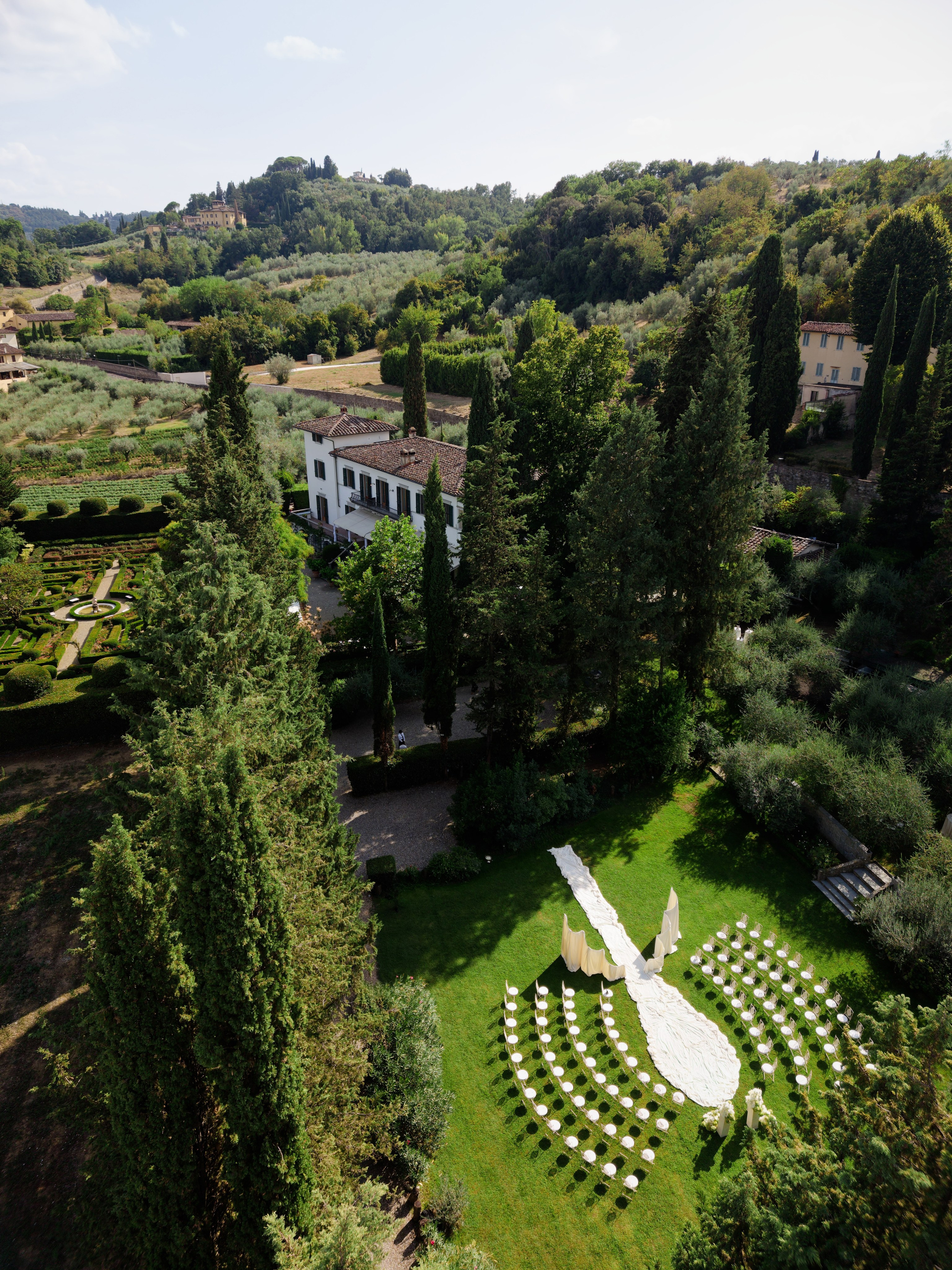 Wedding at Villa Merlo Nero, Florence, Italy. Destination Wedding Photographer — Nikita Burtsev