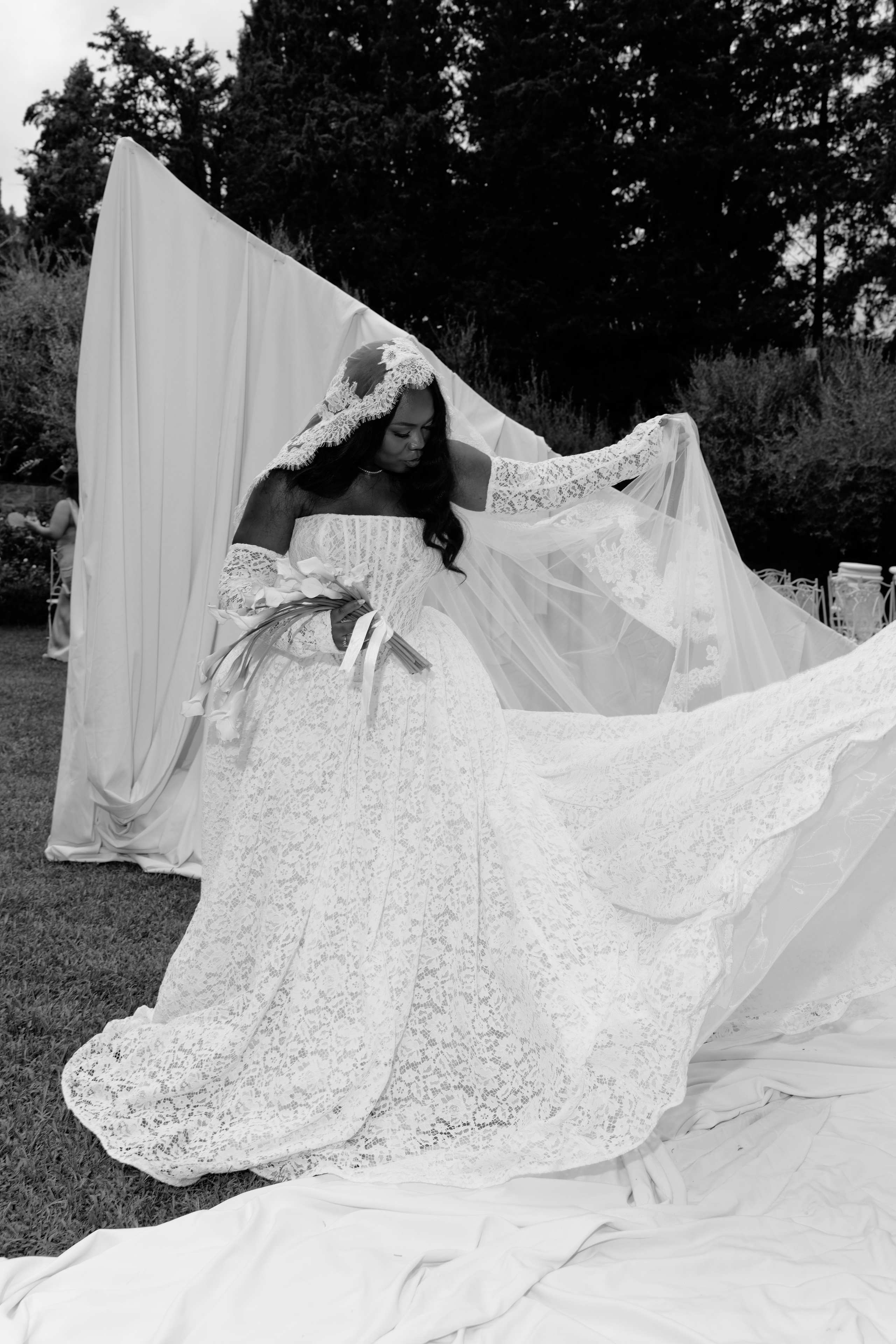 Wedding at Villa Merlo Nero, Florence, Italy. Destination Wedding Photographer — Nikita Burtsev