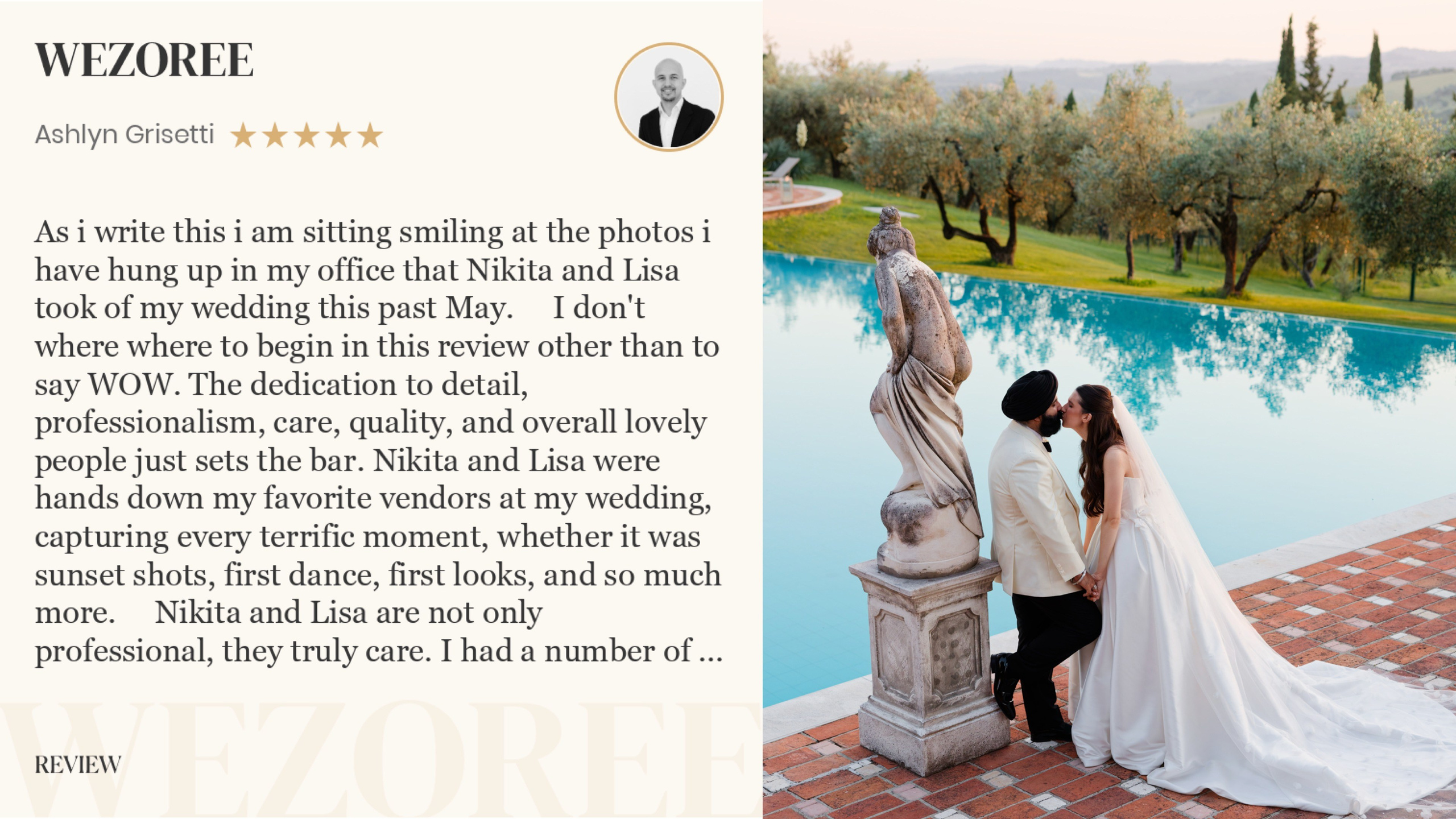 Reviews. Destination Wedding Photographer — Nikita Burtsev