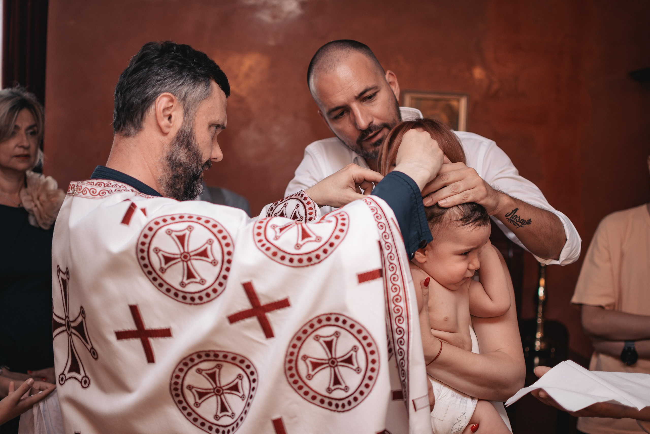 Lazar, krštenje i rođendan. BambinaaPhotography