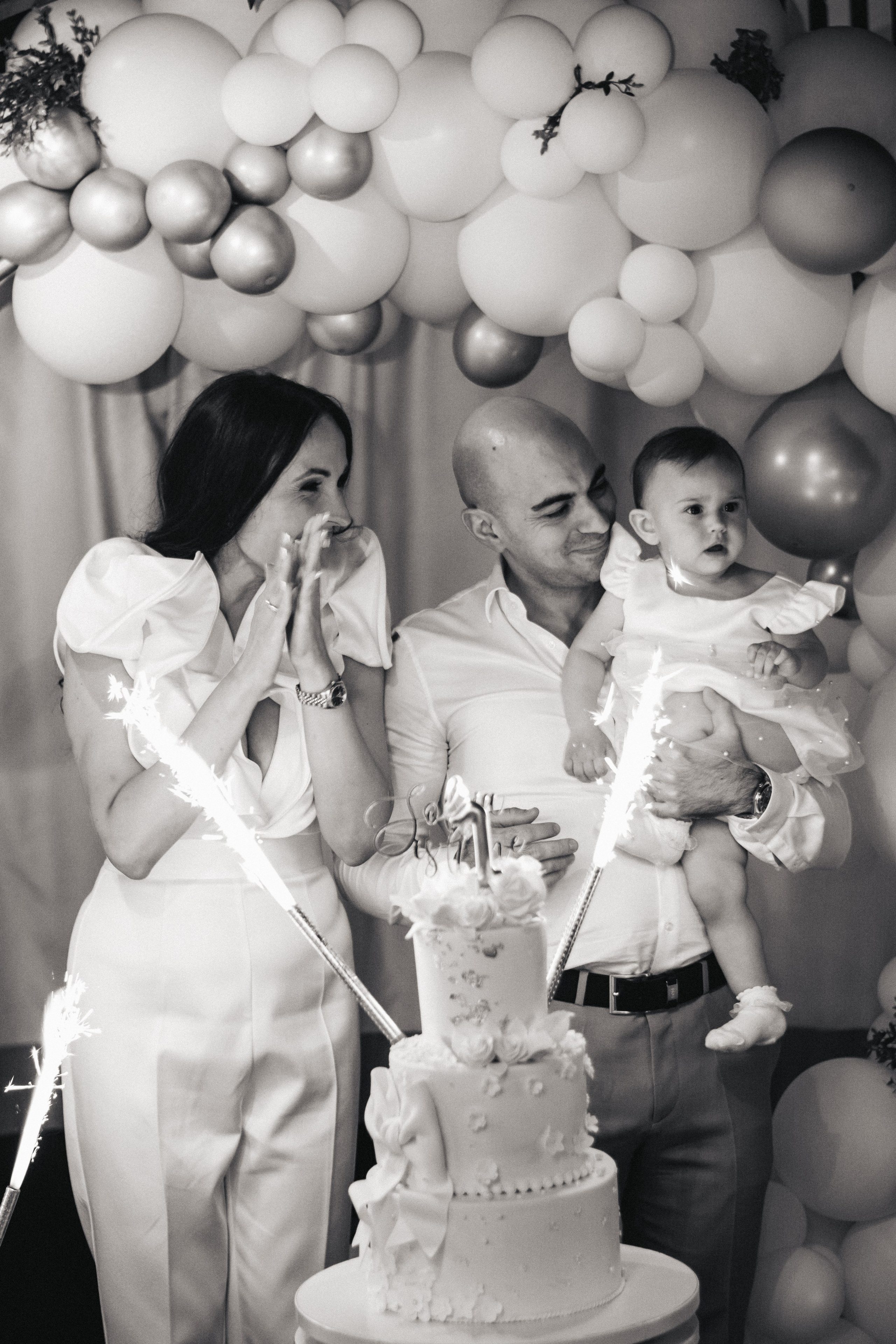 Sofija, krštenje i rođendan. BambinaaPhotography