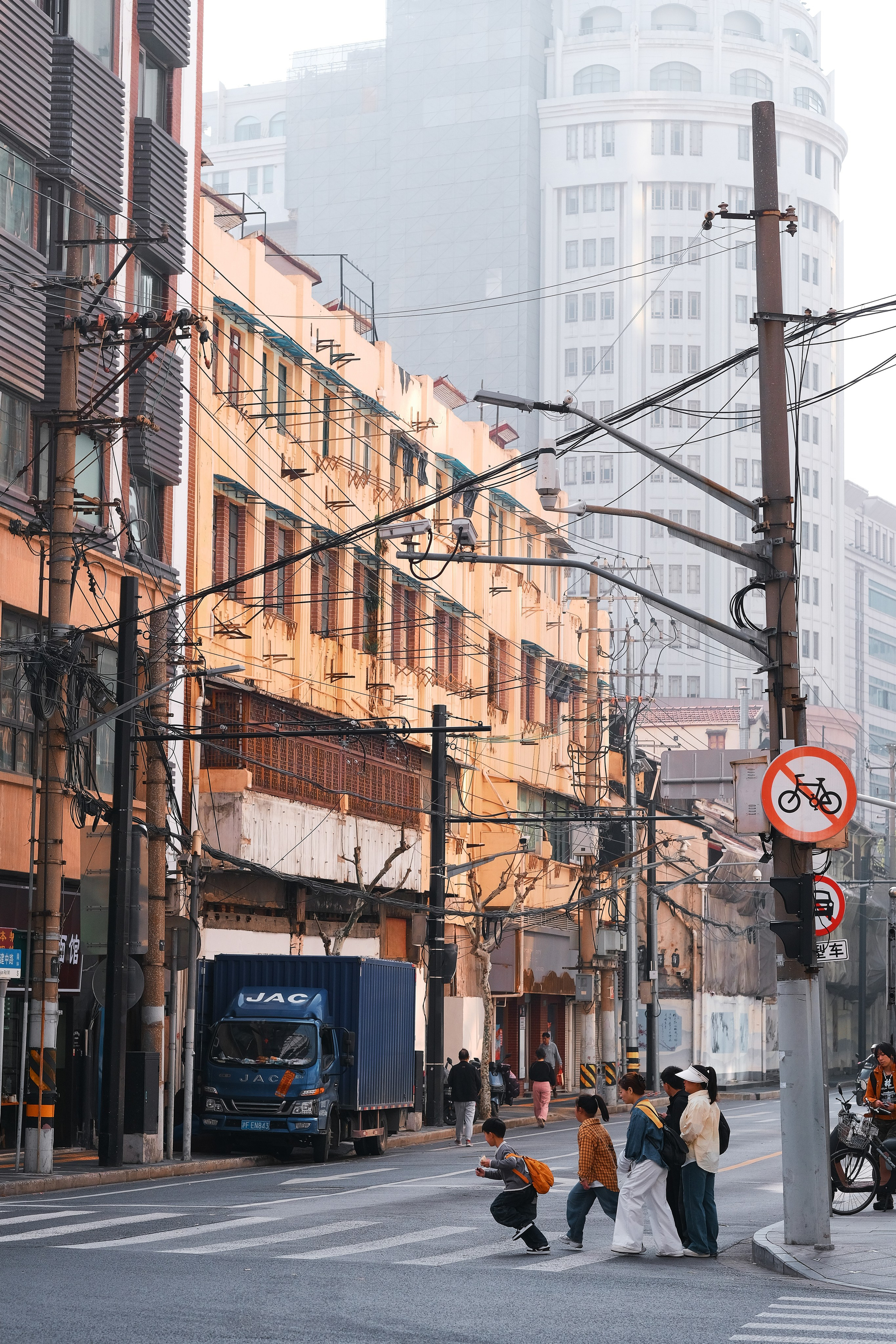 Urban Layers in Shanghai City