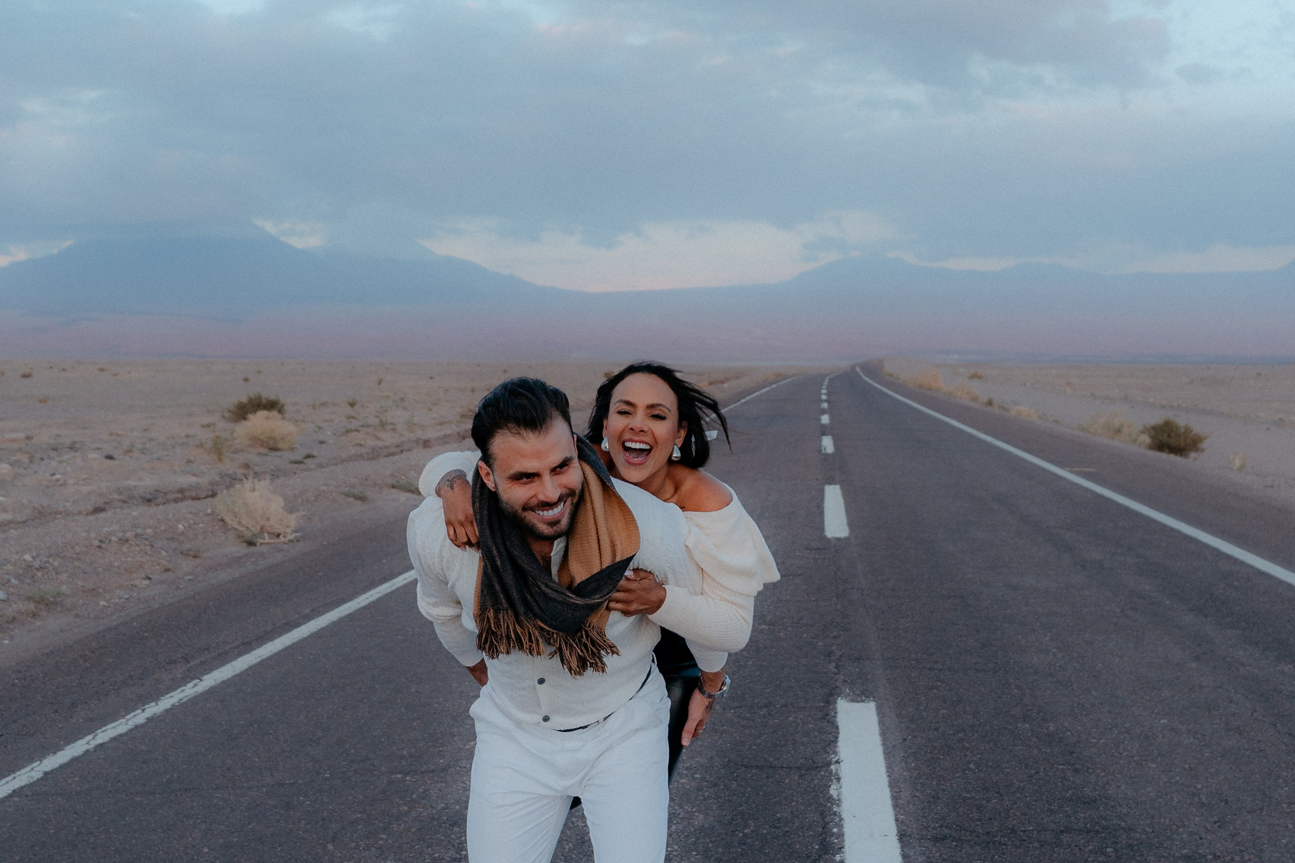 Fotógrafo no Atacama