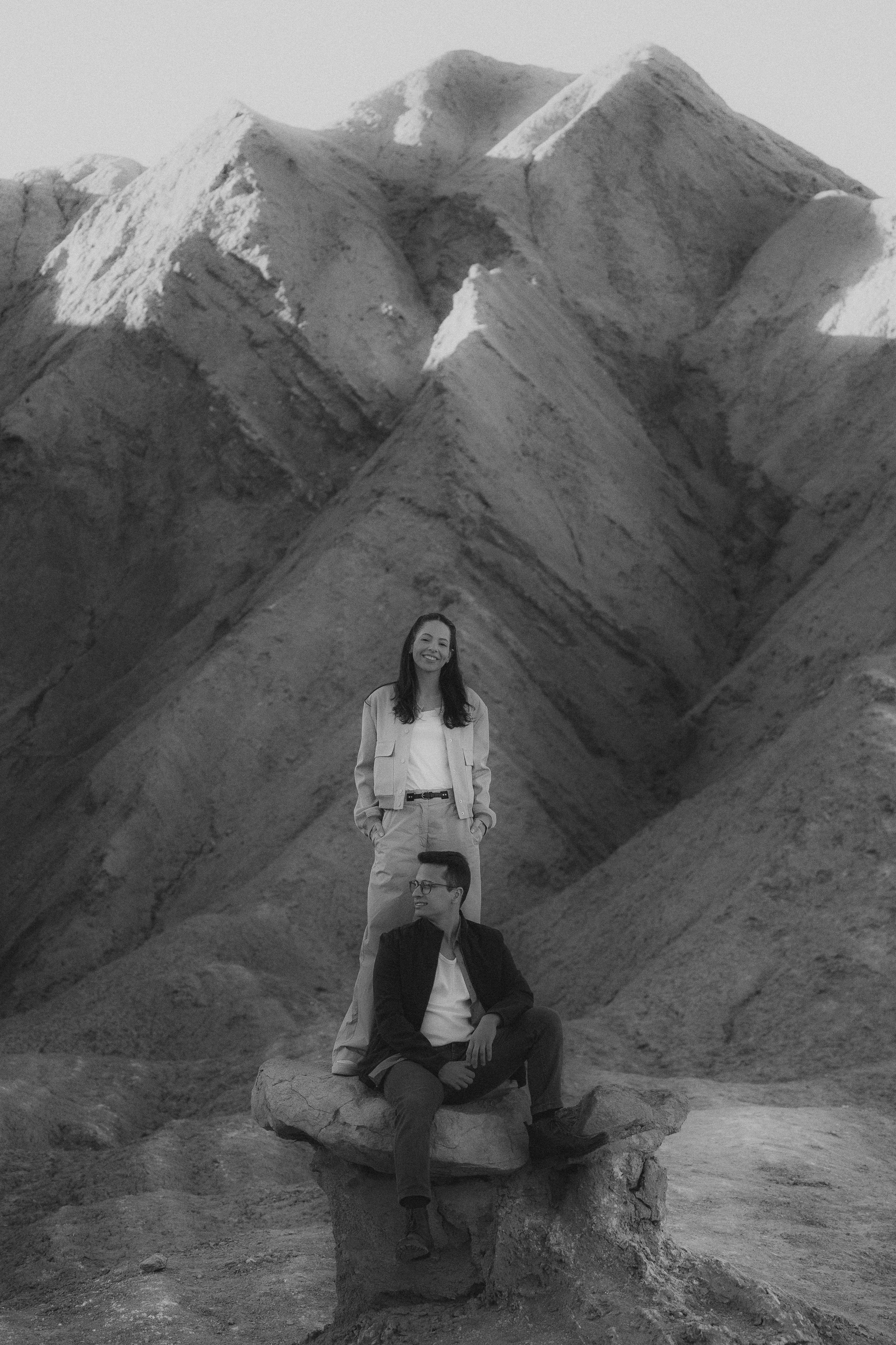 Sessão casual no Vale dos Cogumelos. Fotógrafo em San Pedro de Atacama