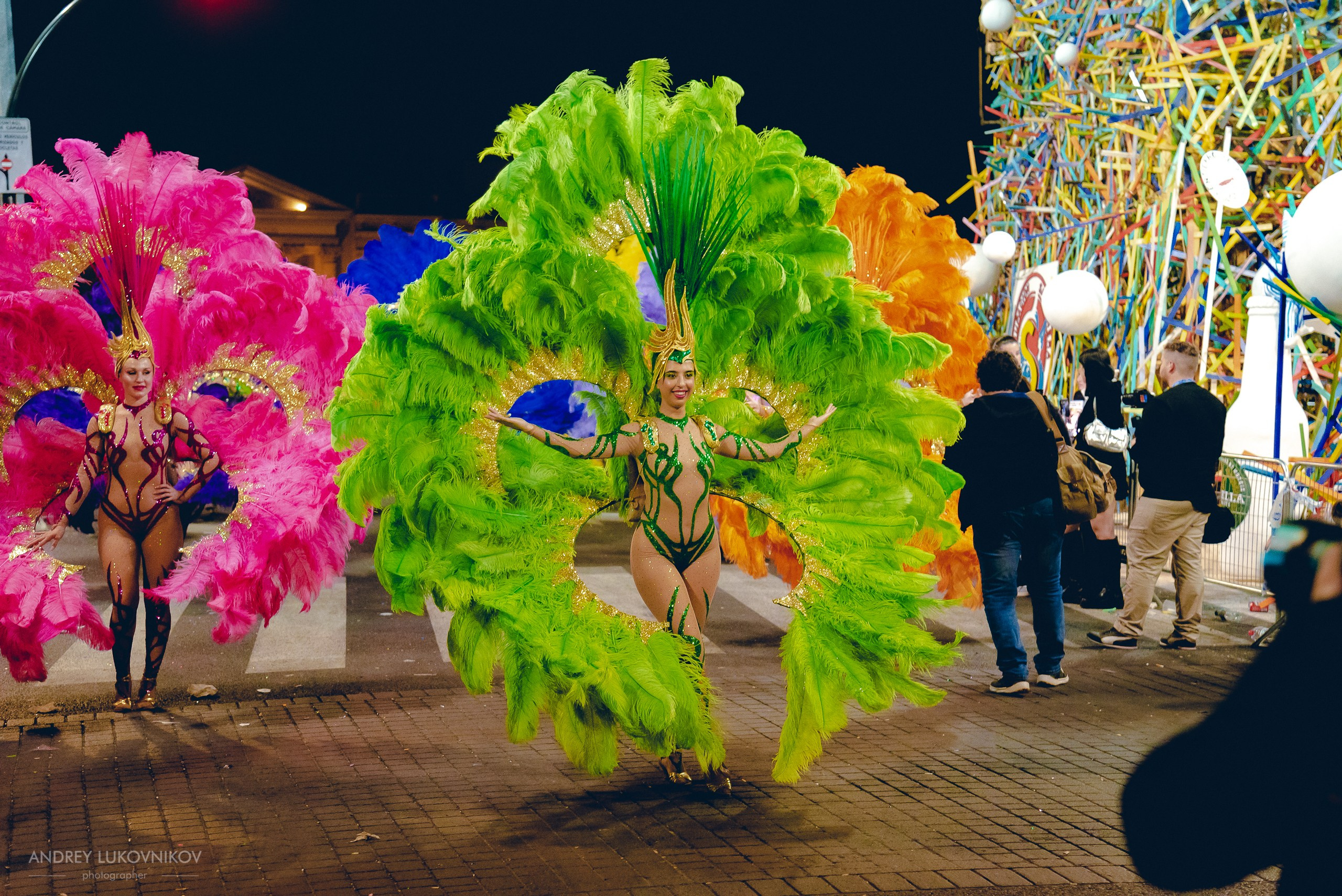 Photo report from the night carnival in Murcia | Reportage photographer Andrey Lukovnikov