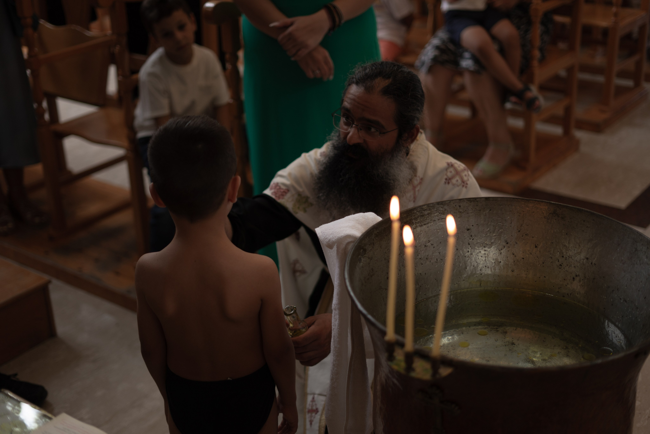 George's baptism day (short report). Ваш Фотограф на Кипре, Нино Келесиду