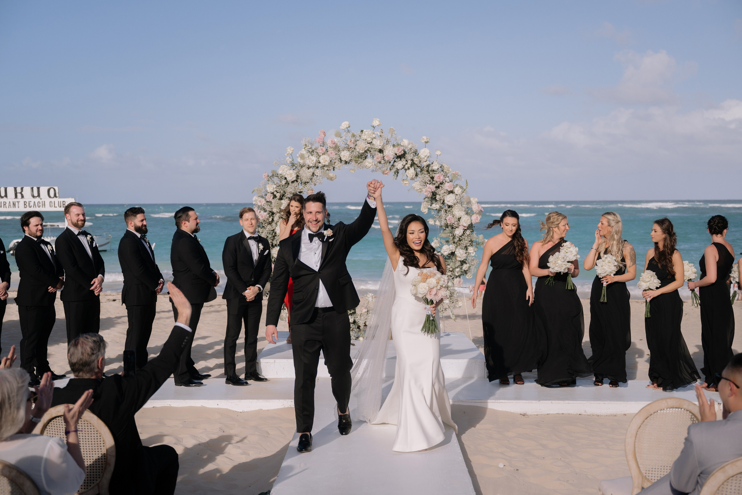 Vyvy & Evan’s Dream Wedding at Kukua Beach Club — Punta Cana Venue
