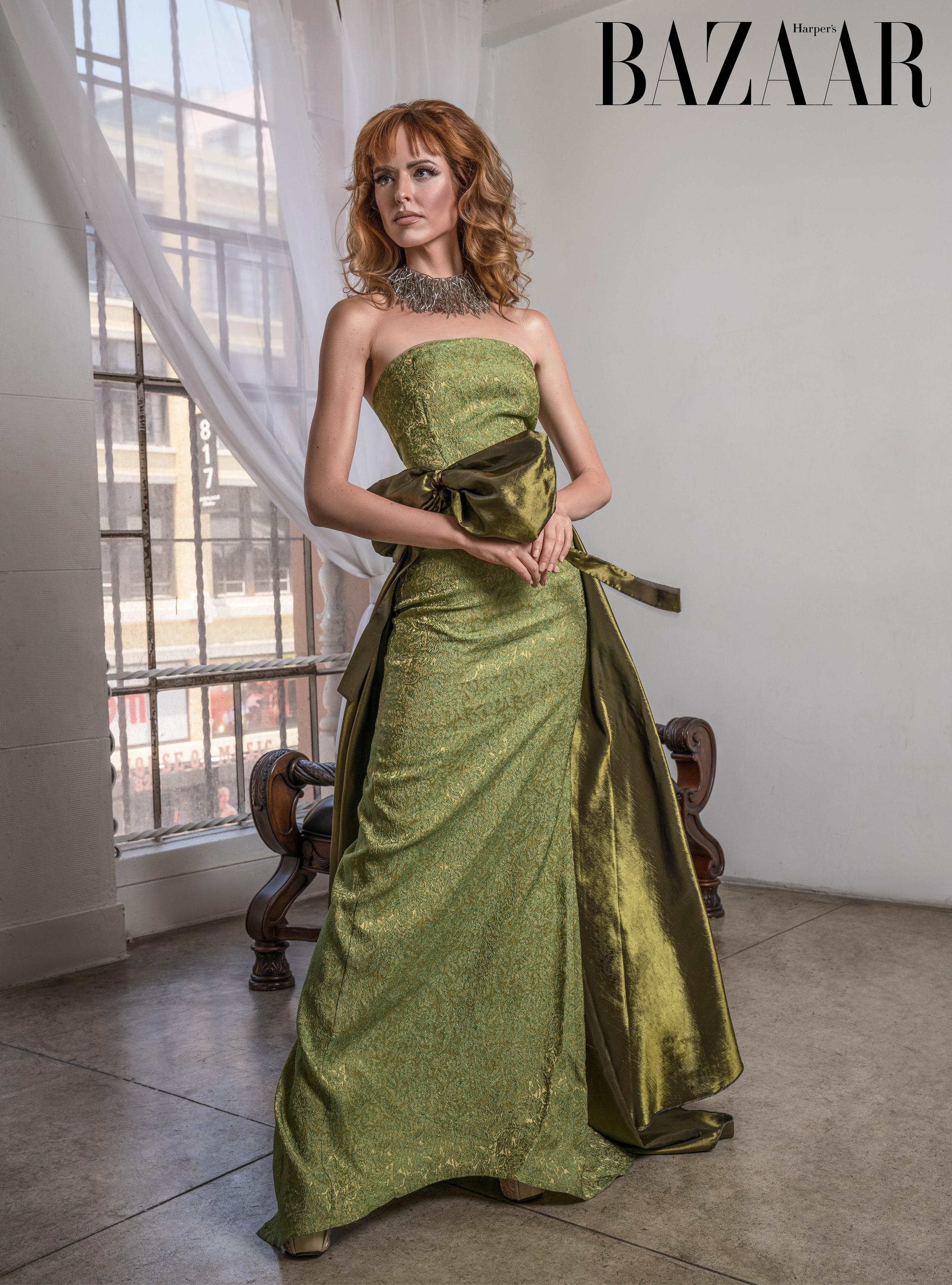 Harper`s BAZAAR. Professional high end photo retoucher Olha Kompaniiets