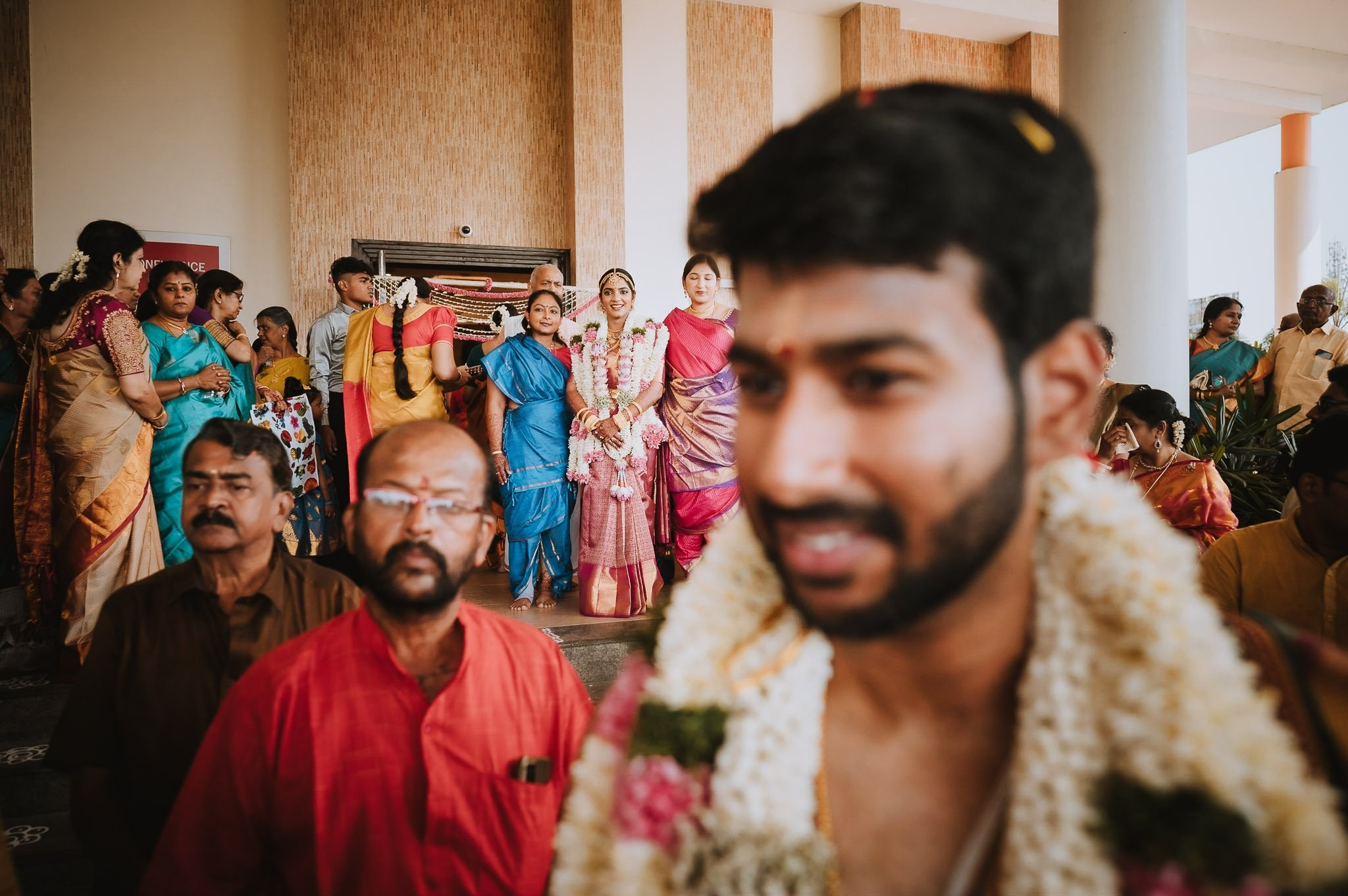 Candid TamBrahm Wedding Photography: Four Points by Sheraton Mahabalipuram