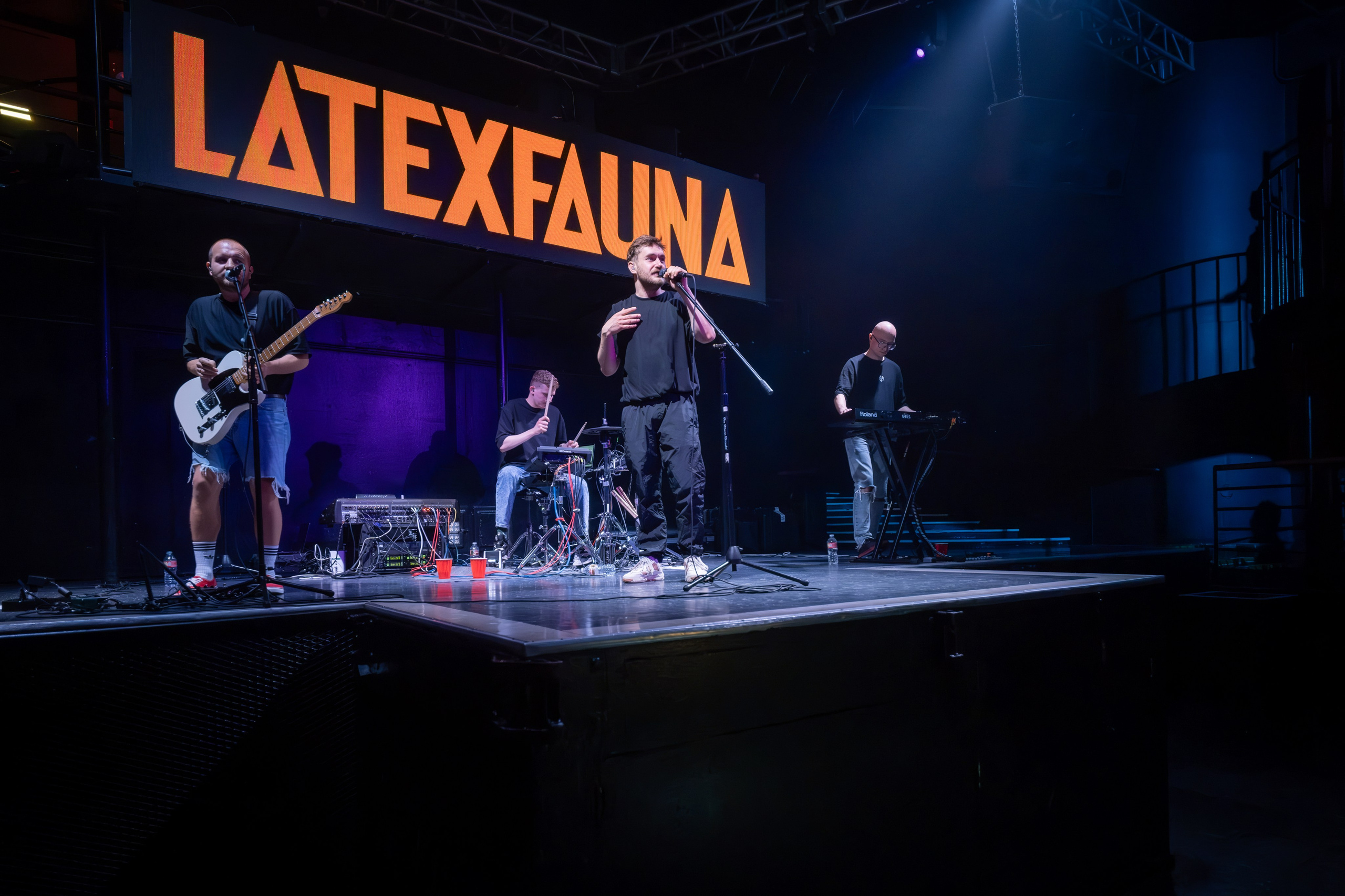 LATEXFAUNA / 2024. Reportage concert portrait photography in the San Francisco Bay Area