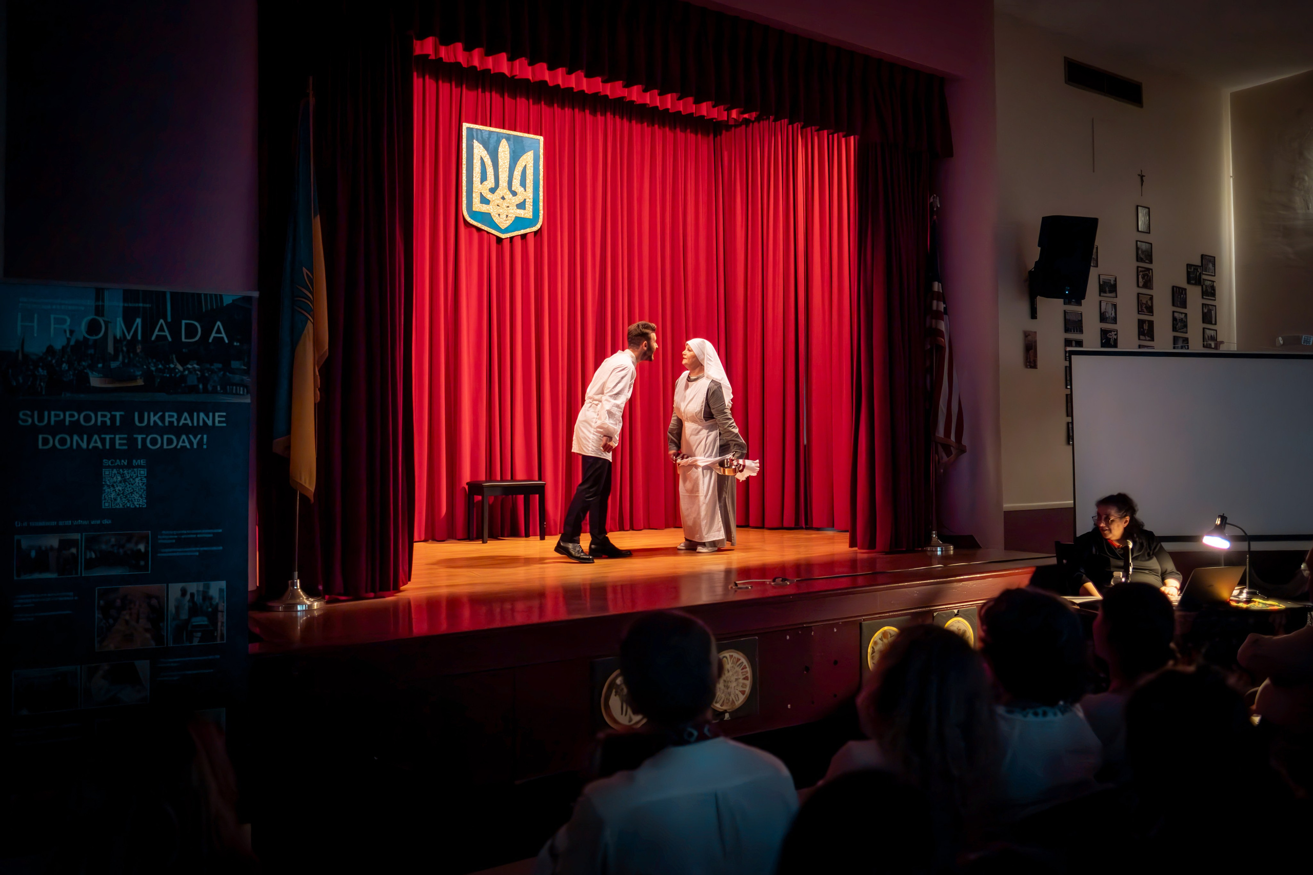 Лесь Курбас. Розумний Арлекін. Reportage concert portrait photography in the San Francisco Bay Area