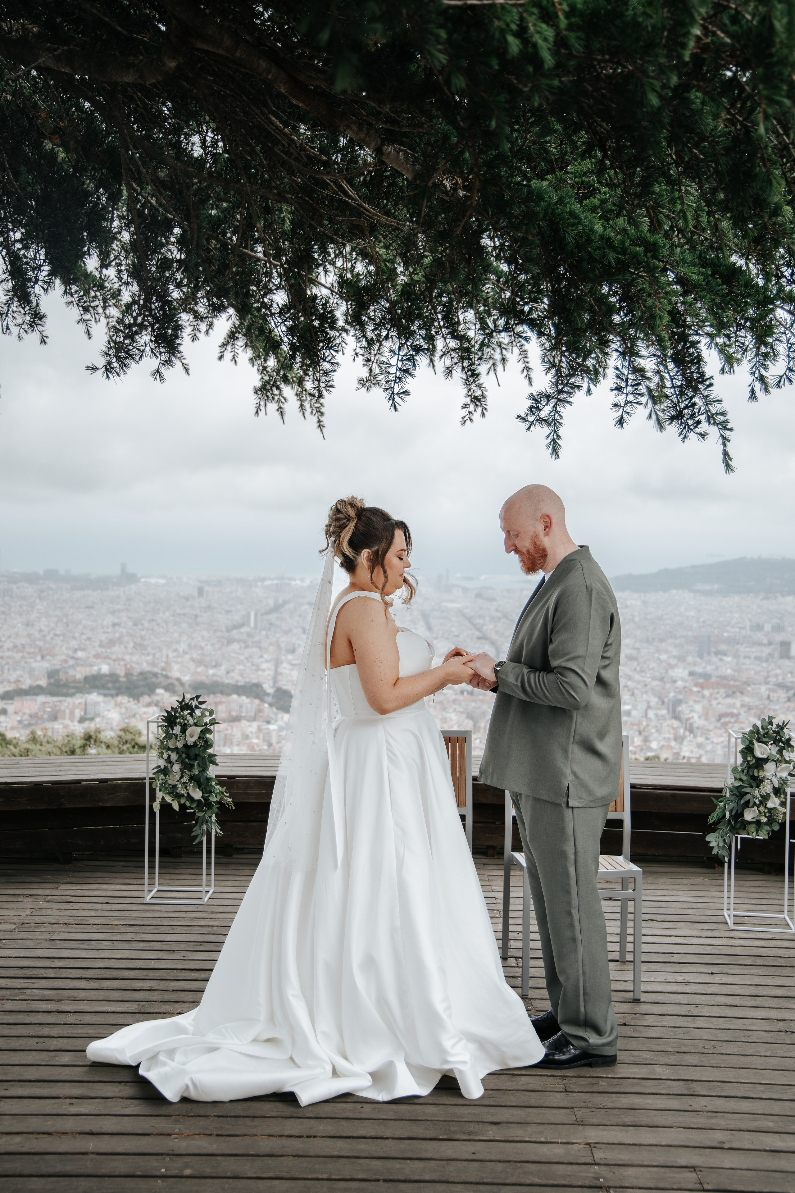 Sophie & Corey, 02/05/2026, Observatorio de Fabra, Barcelona. Fotógrafa de bodas en Girona, Costa Brava | Wedding Photographer Evgenia Gruntovaya