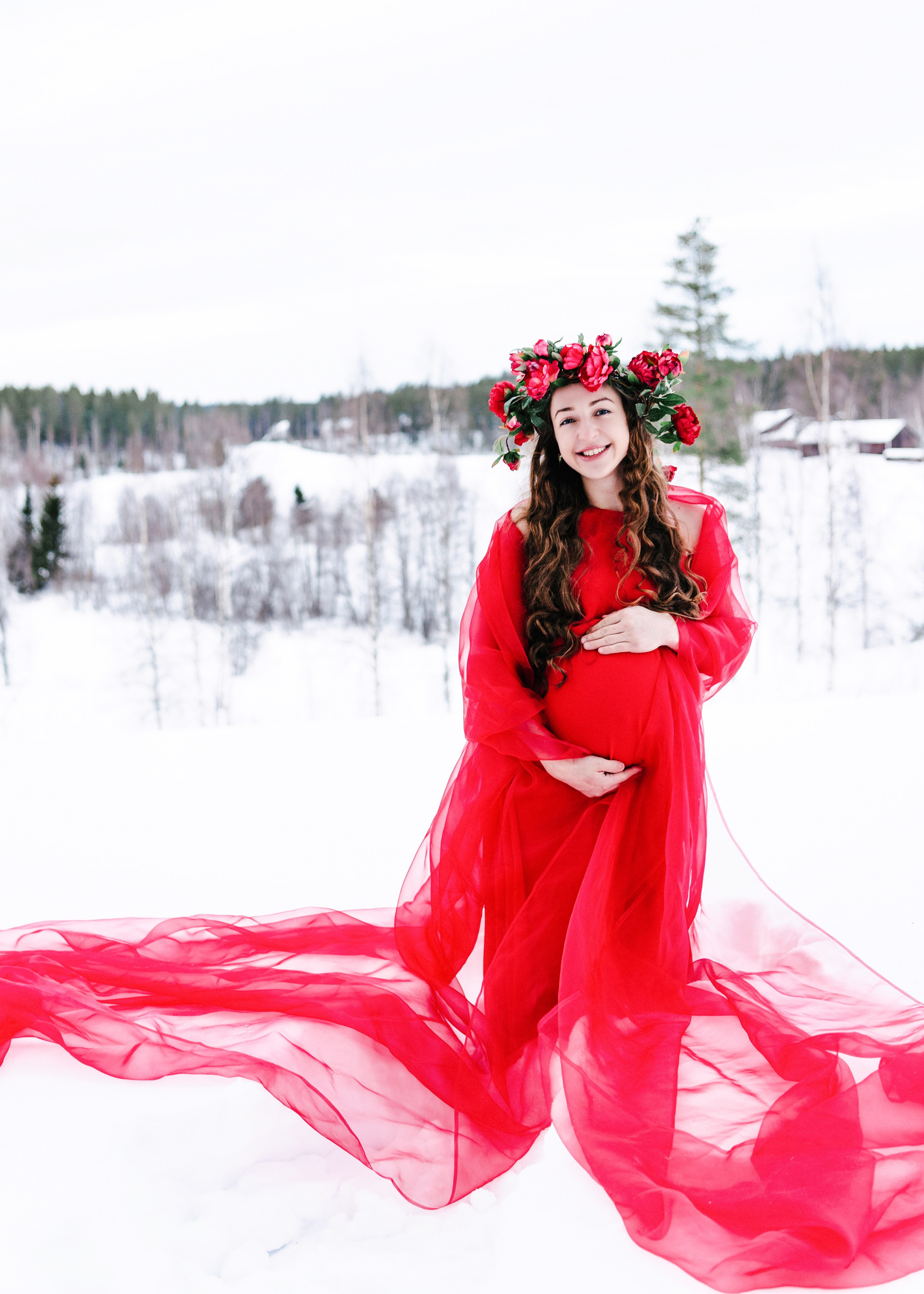 Gravidfotografering. Family and portrait photographer Natalja Biteniece
