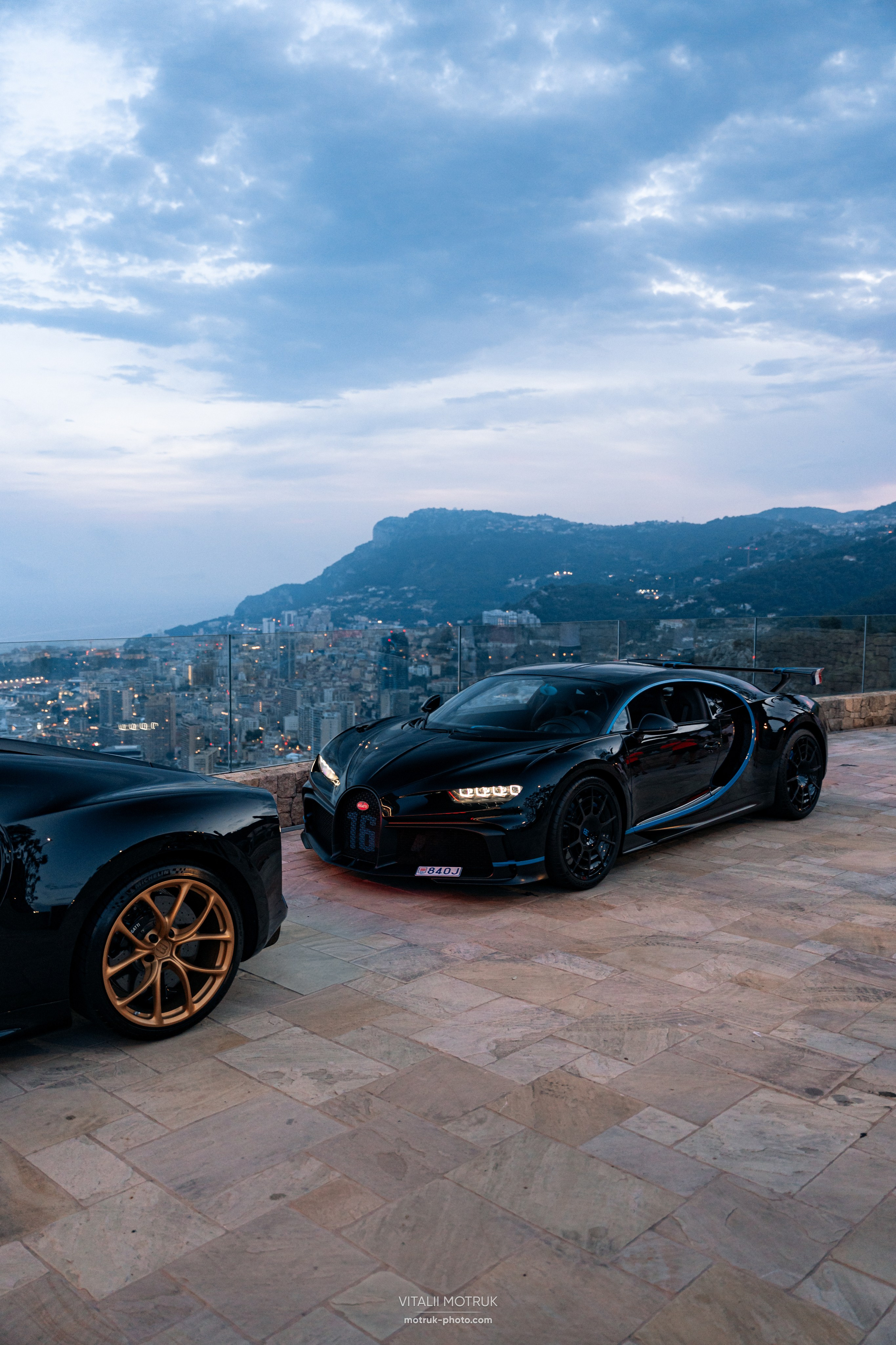 Bugatti Chiron. Photographe de voitures à Paris — Vitalii Motruk