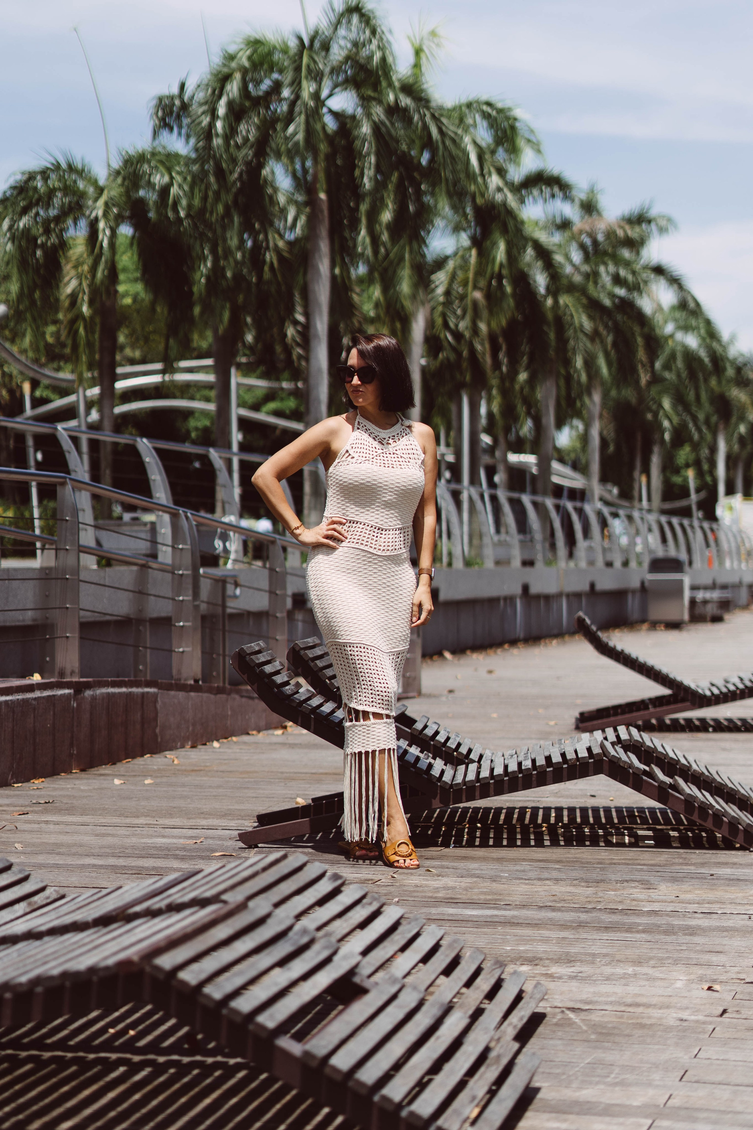 Portrait. Dasha in Singapore