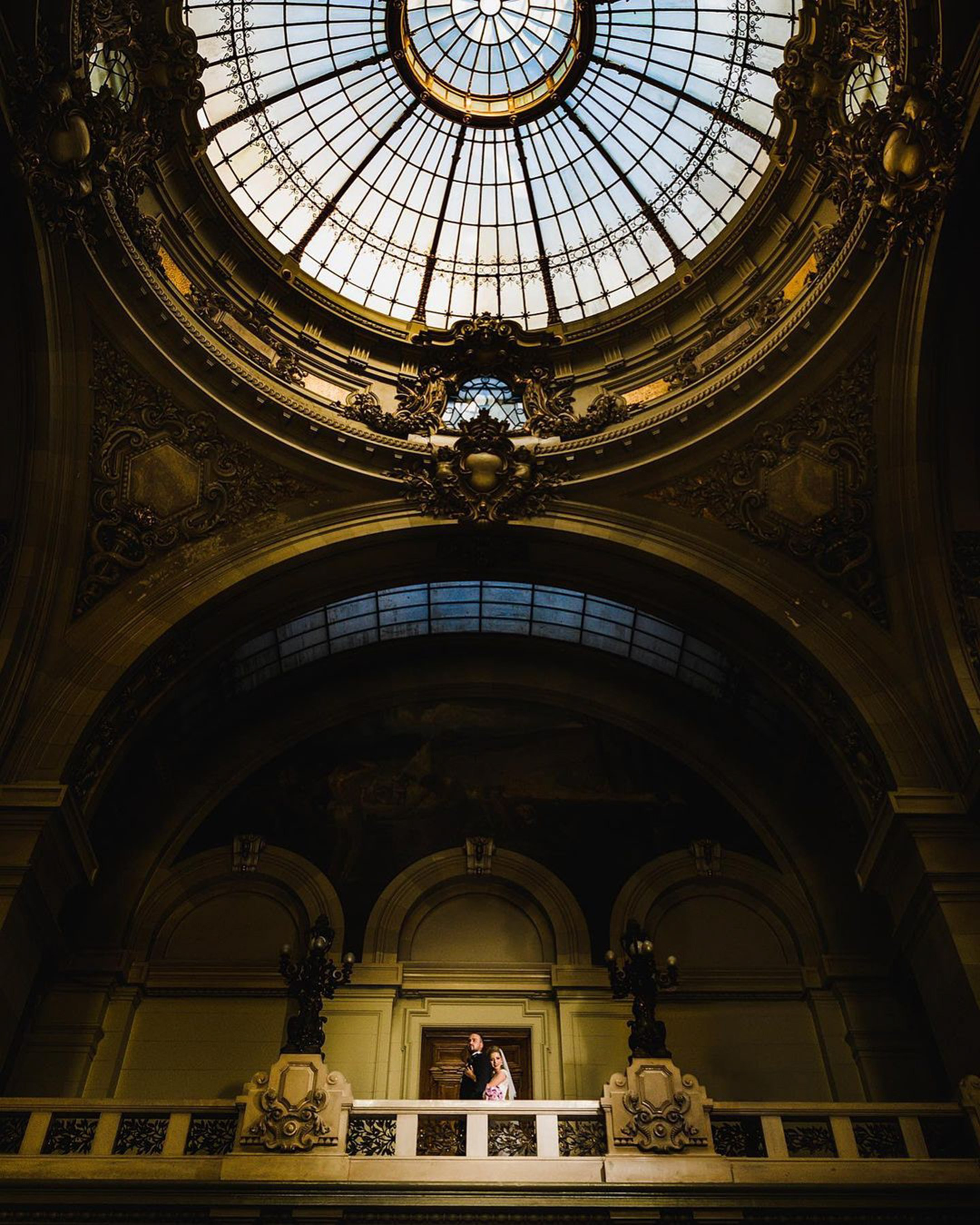 cupolă arhitecturală locație nuntă București fotografie