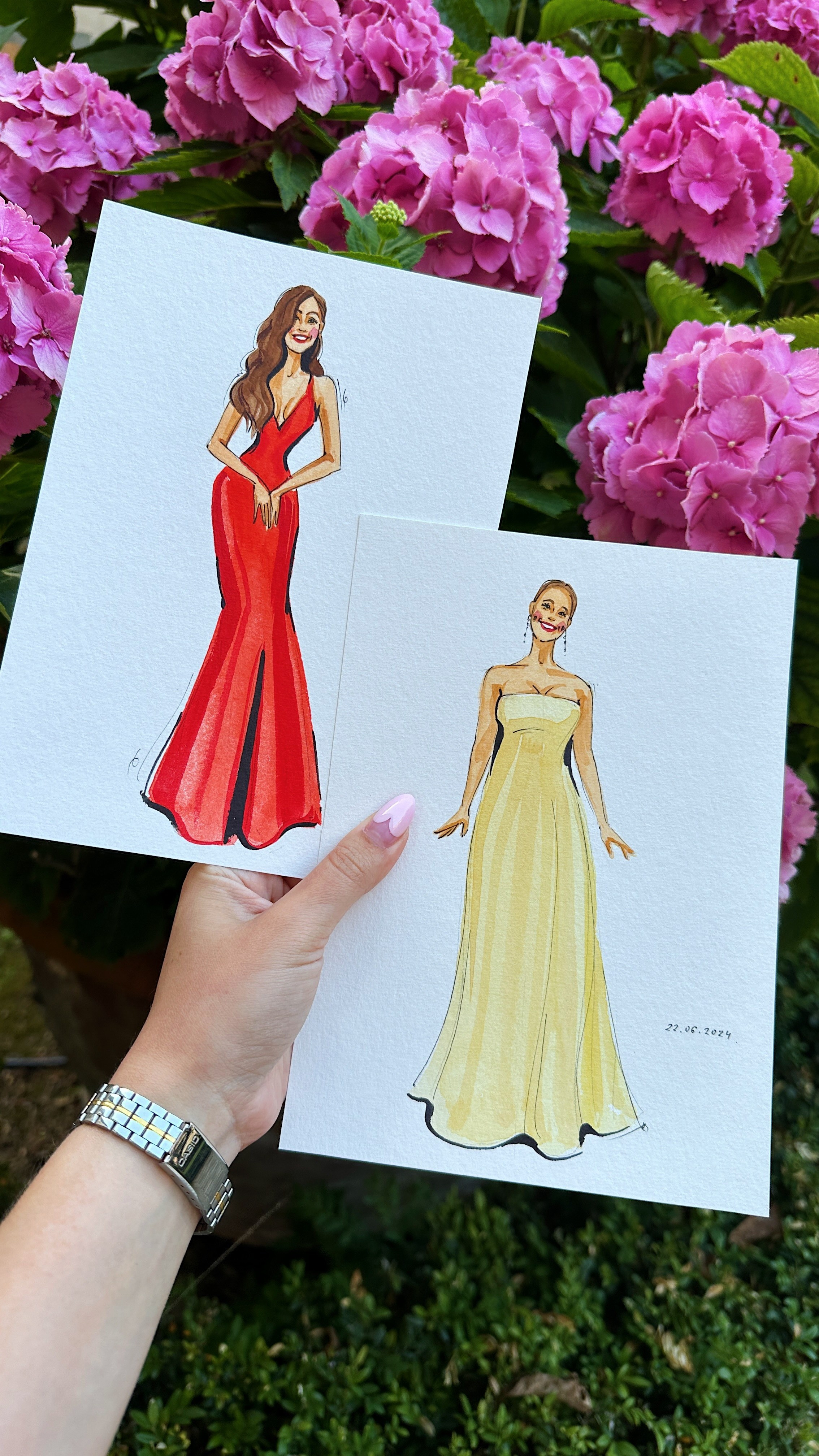 Live Sketching. InnaIllustrator