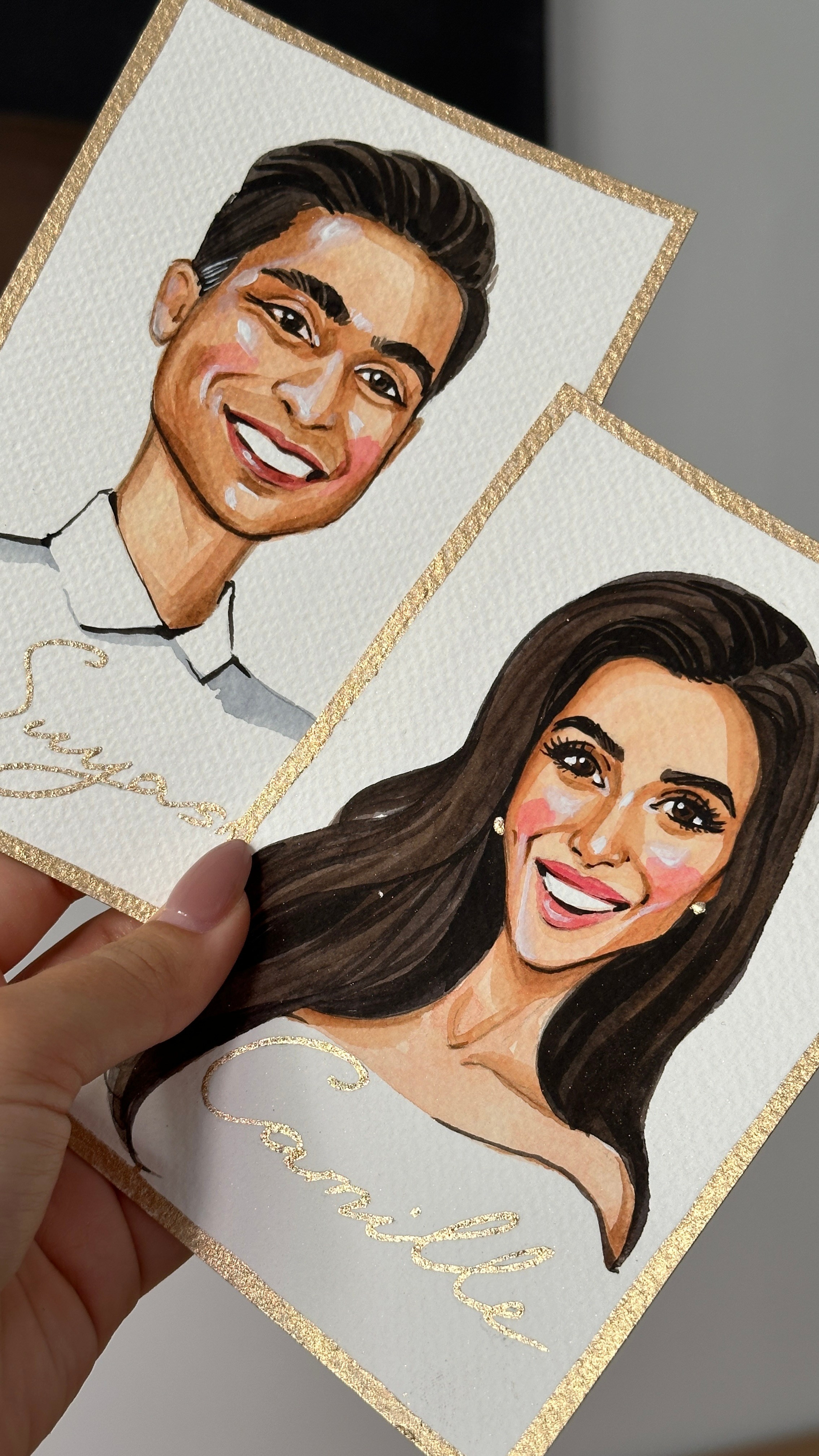 Wedding Seatings Cards. InnaIllustrator