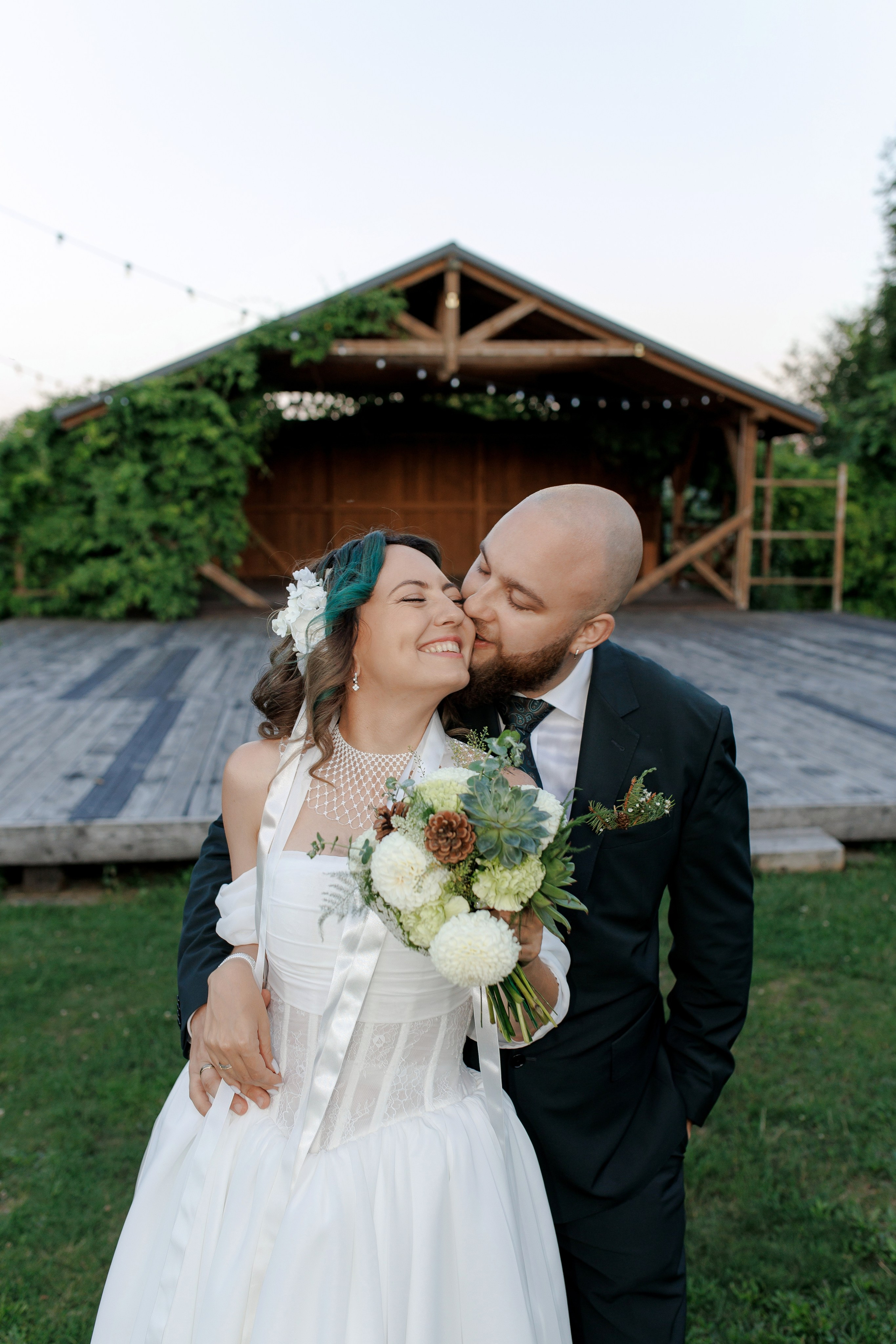 Janina & Wladek. Dworzyszcze Wola. 23.07.2025. Fotograf ślubny i rodzinny w Krakowie Yana Klymova