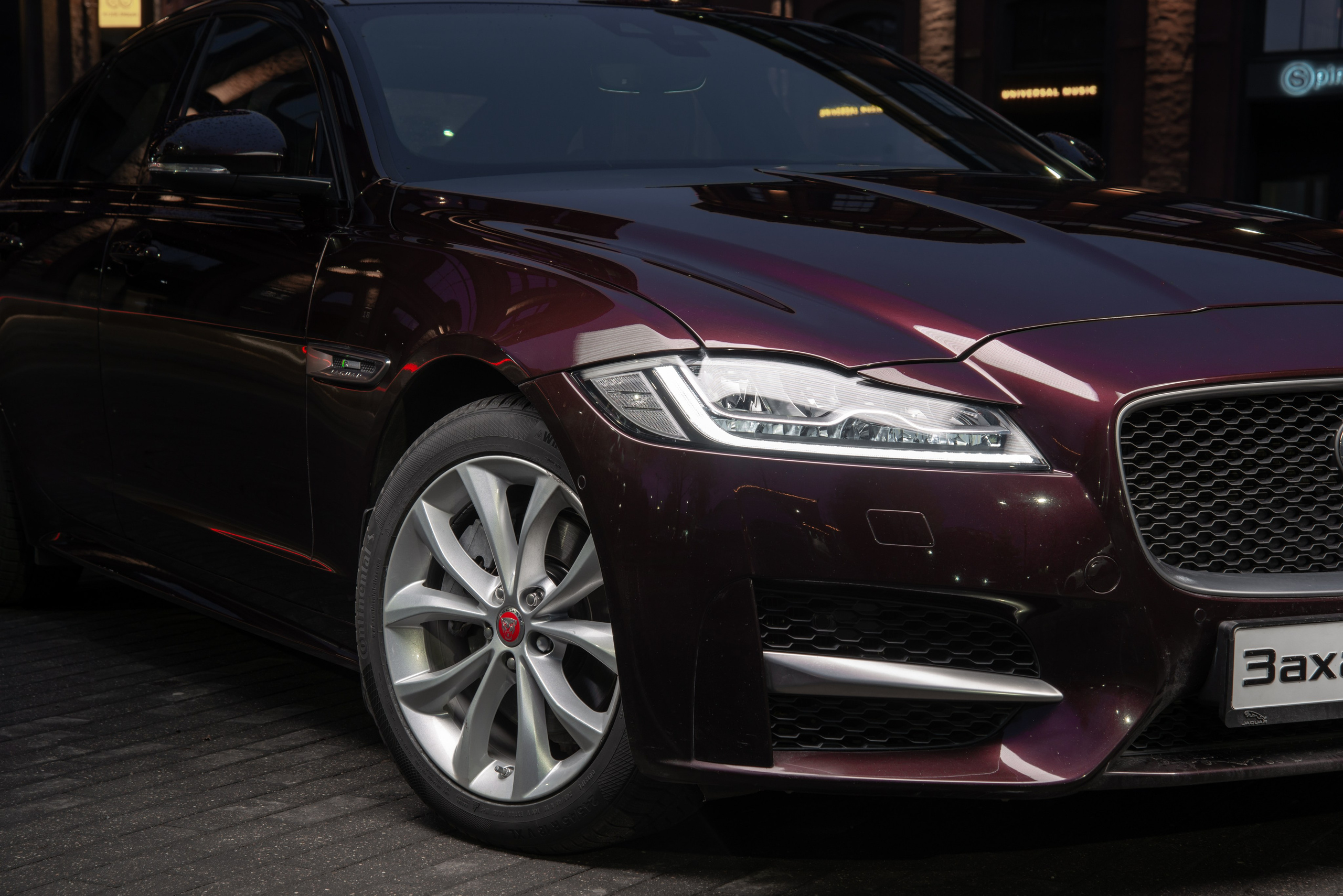 Автомобильная фотосъемка Jaguar XF R-Sport. ФОТОГРАФ МЕКСИКА КИНТАНА-РОО