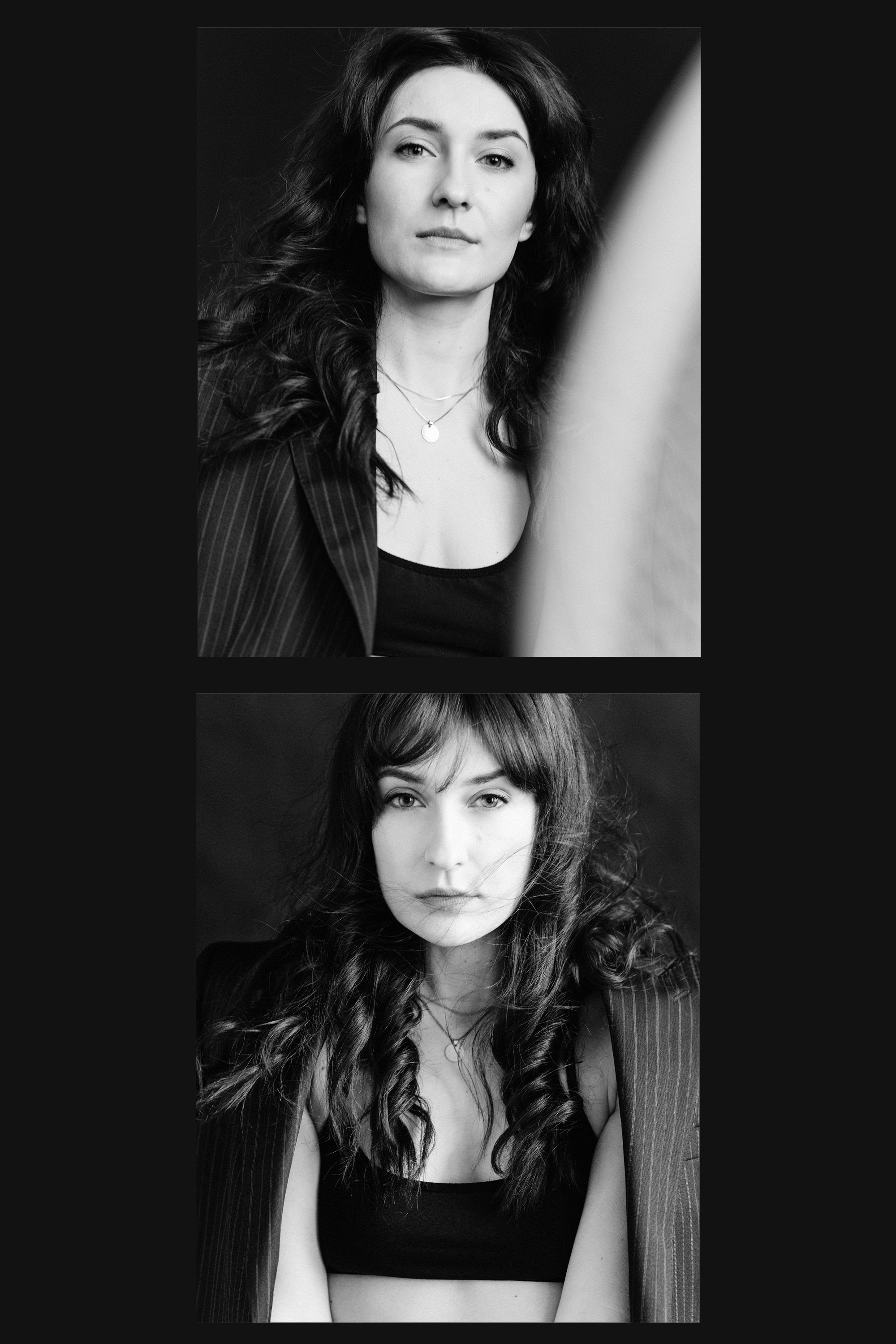 Sesja kobieca Warszawa. Czarno-biała sesja zdjęciowa. Fotograf Warszawa. Фотограф Варшава. Fotografia portretowa.