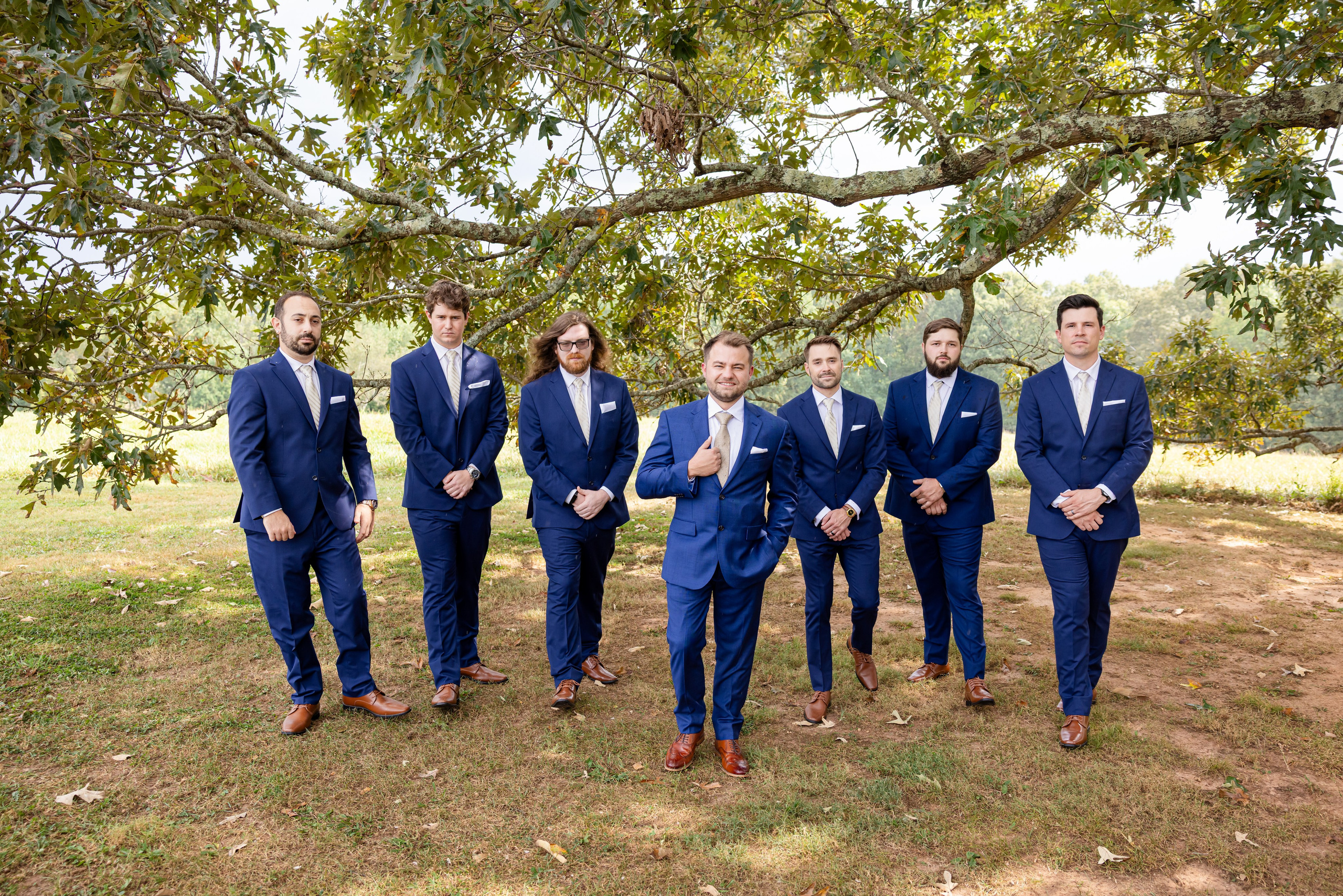 Rhodes & Allison’s Timeless Wedding at Greenbrier Farms. Wedding and portrait photography in Greenville SC