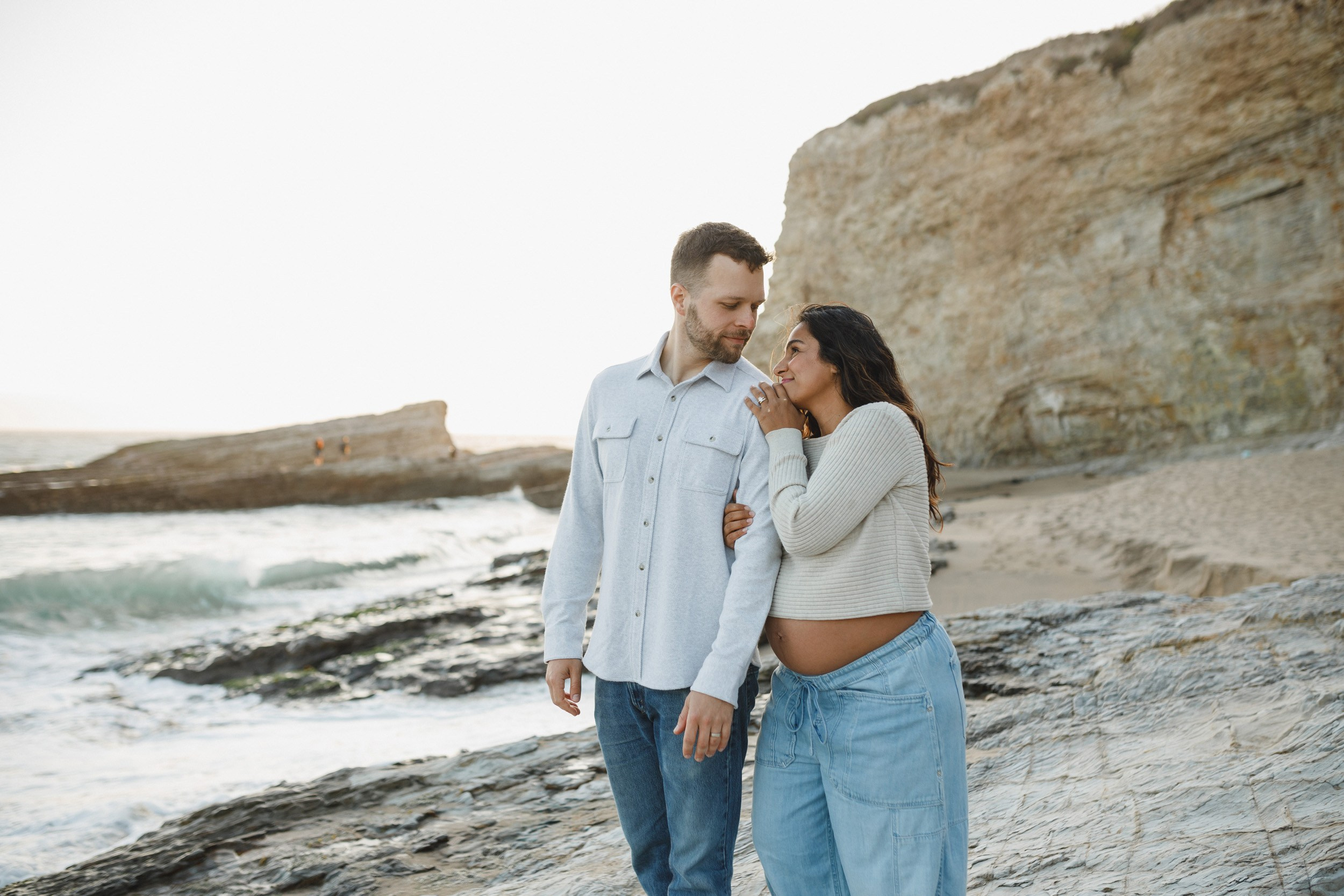 Panther Beach Sunset Maternity Story. Maternity, newborn photographer in the Bay Area|Iryna Rakivnenko