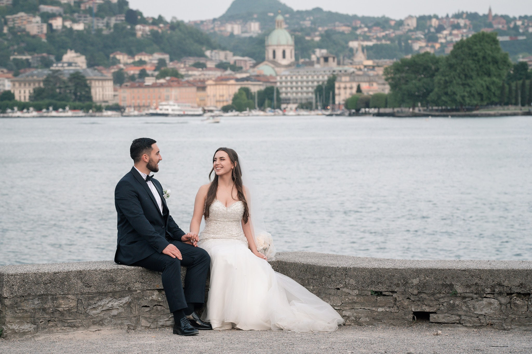 Seida & Adenis. Fotografo matrimonio Lago di Como Ferrari Media Production