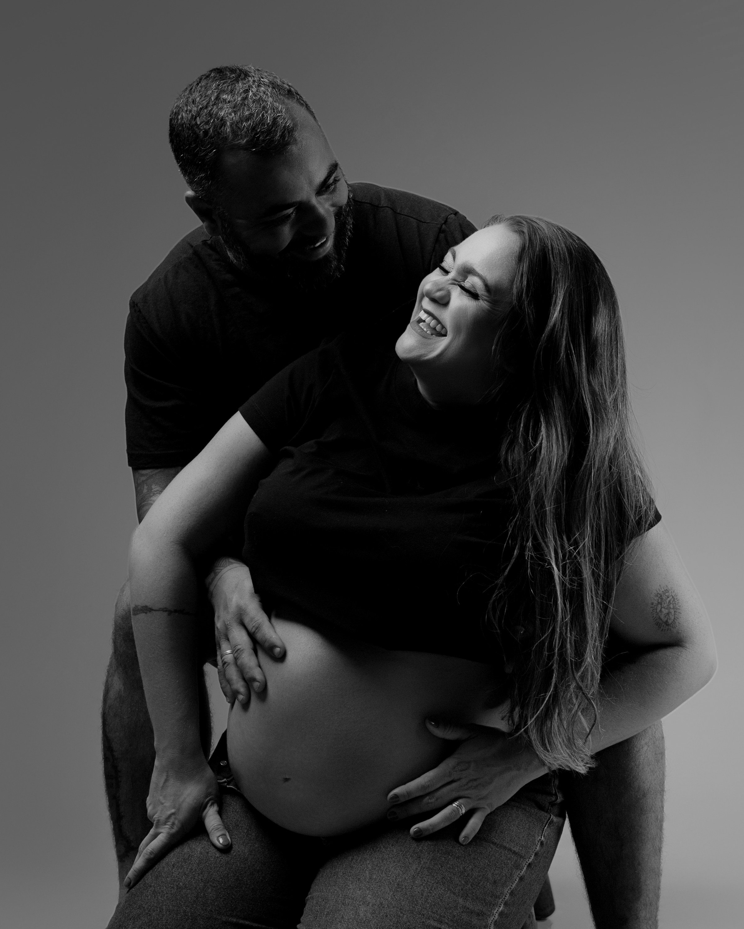 2025 | Rayani — Gestante — Estudio. Denis Damasceno | Fotografia