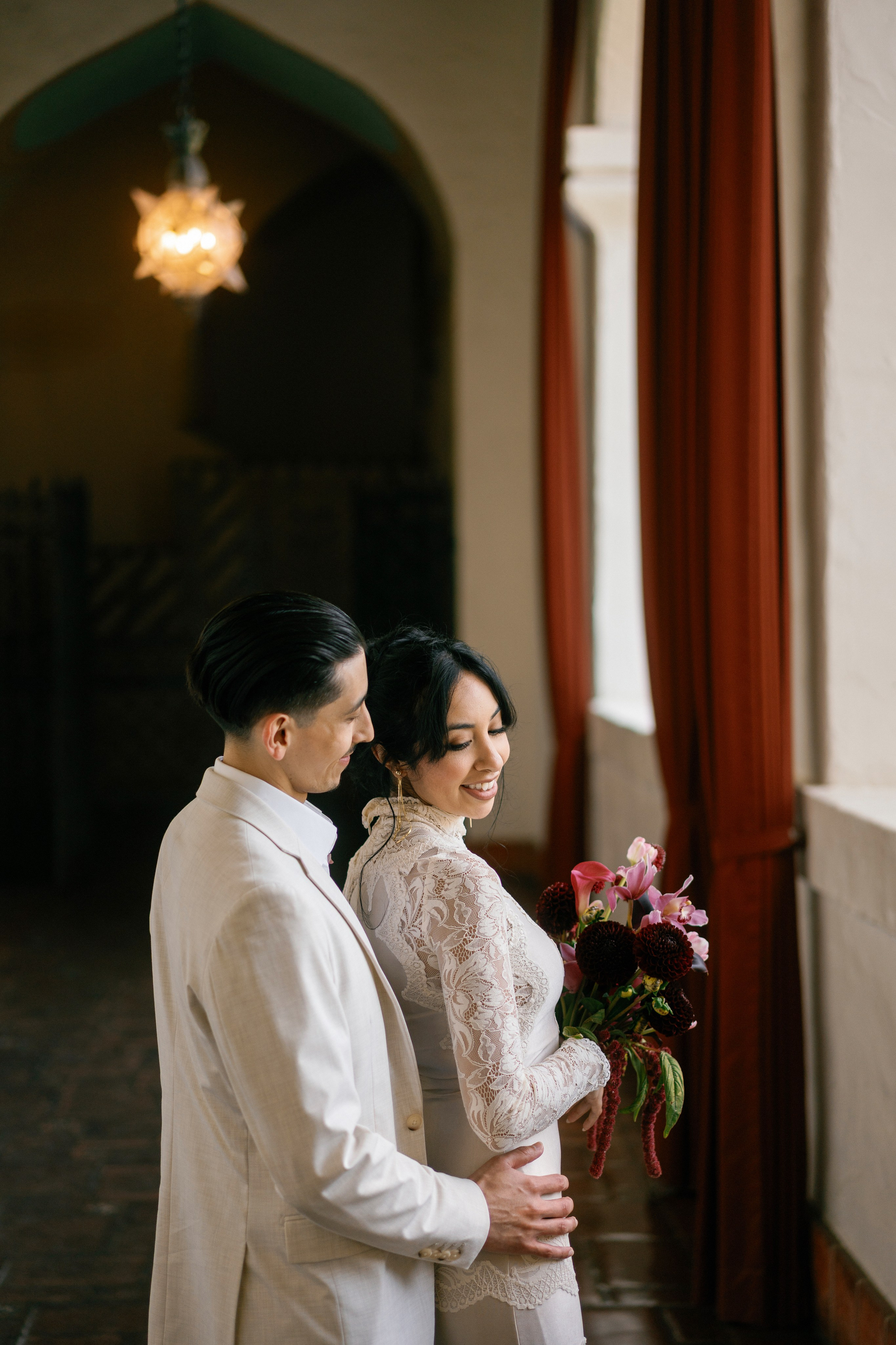 Intimate Wedding in Santa Barbara. Wedding Photography & Videography Team in California, Los Angeles, San Francisco, San Diego and Travel
